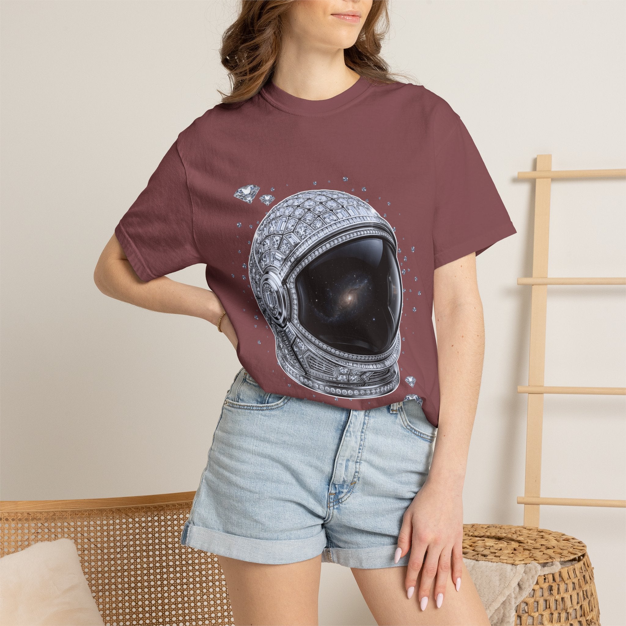 Sparkle Astronaut Tee - Comfort Colors