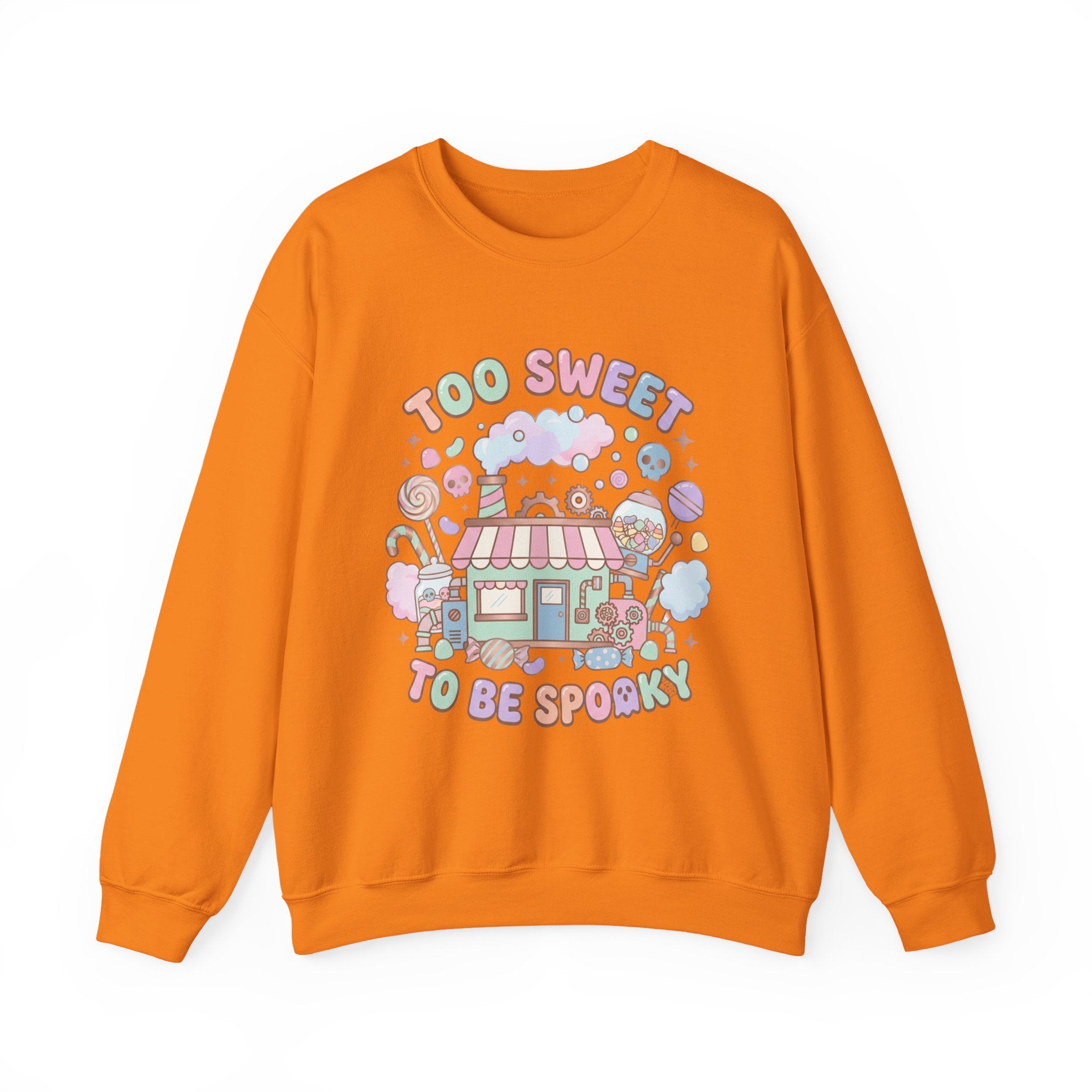 Too Sweet To Be Spooky Sweatshirt - Gildan