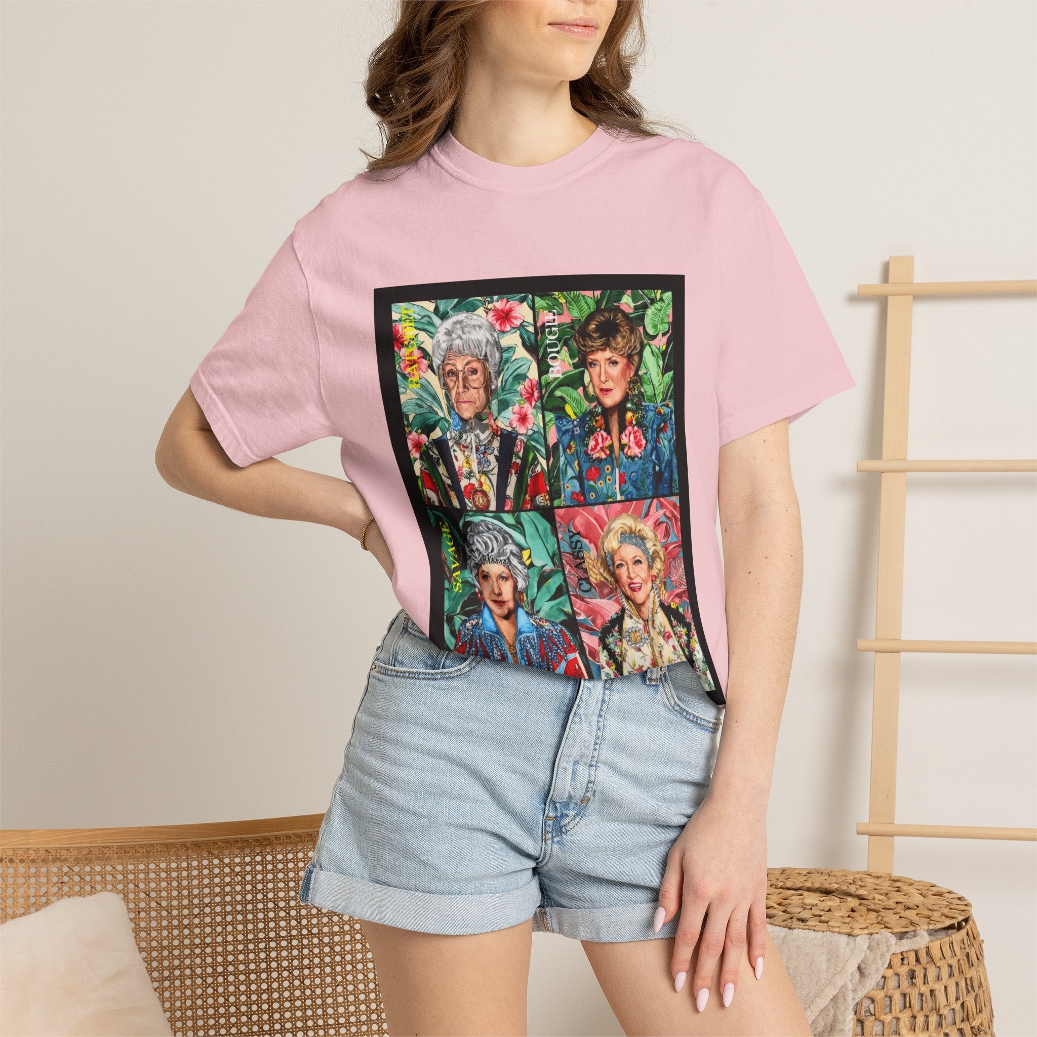 Golden Baddies Tee- Comfort Colors