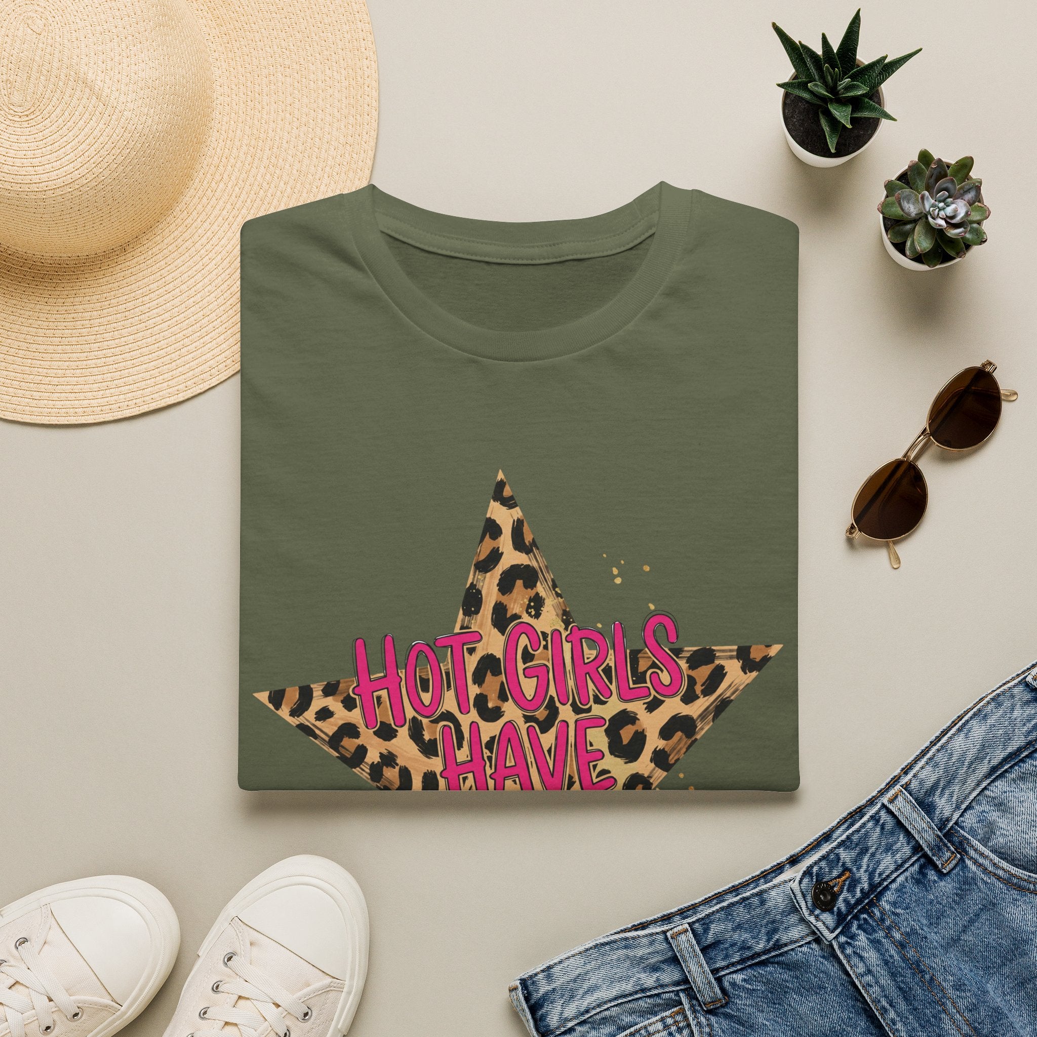 Hot Girls Have Anxiety Tee- Gildan