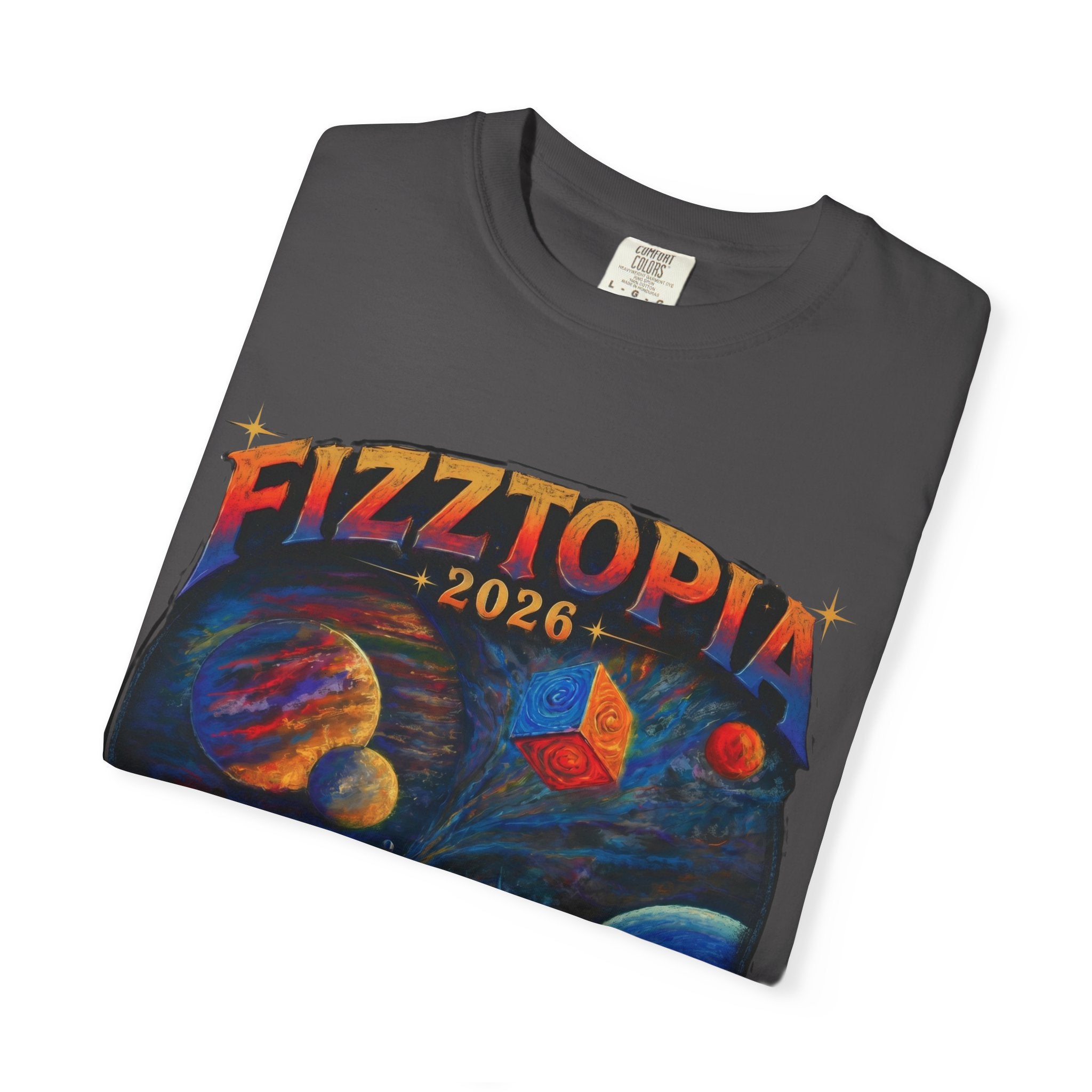 Daddy Ring Bomb's Fizztopia Galaxy Shirt - Comfort Colors