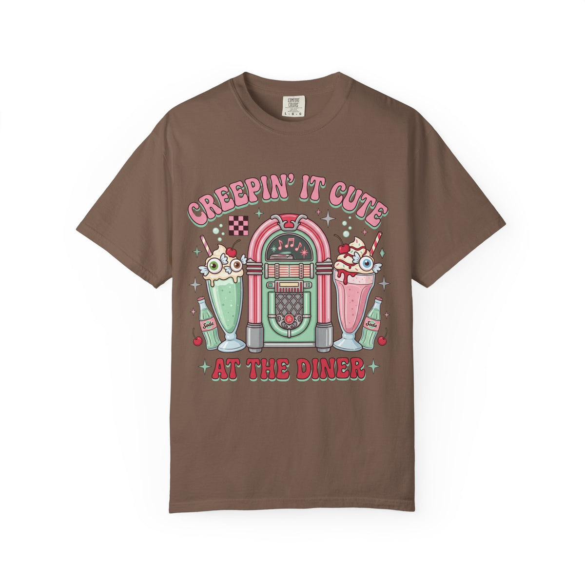 Creepin' It Cute Tee - Comfort Colors