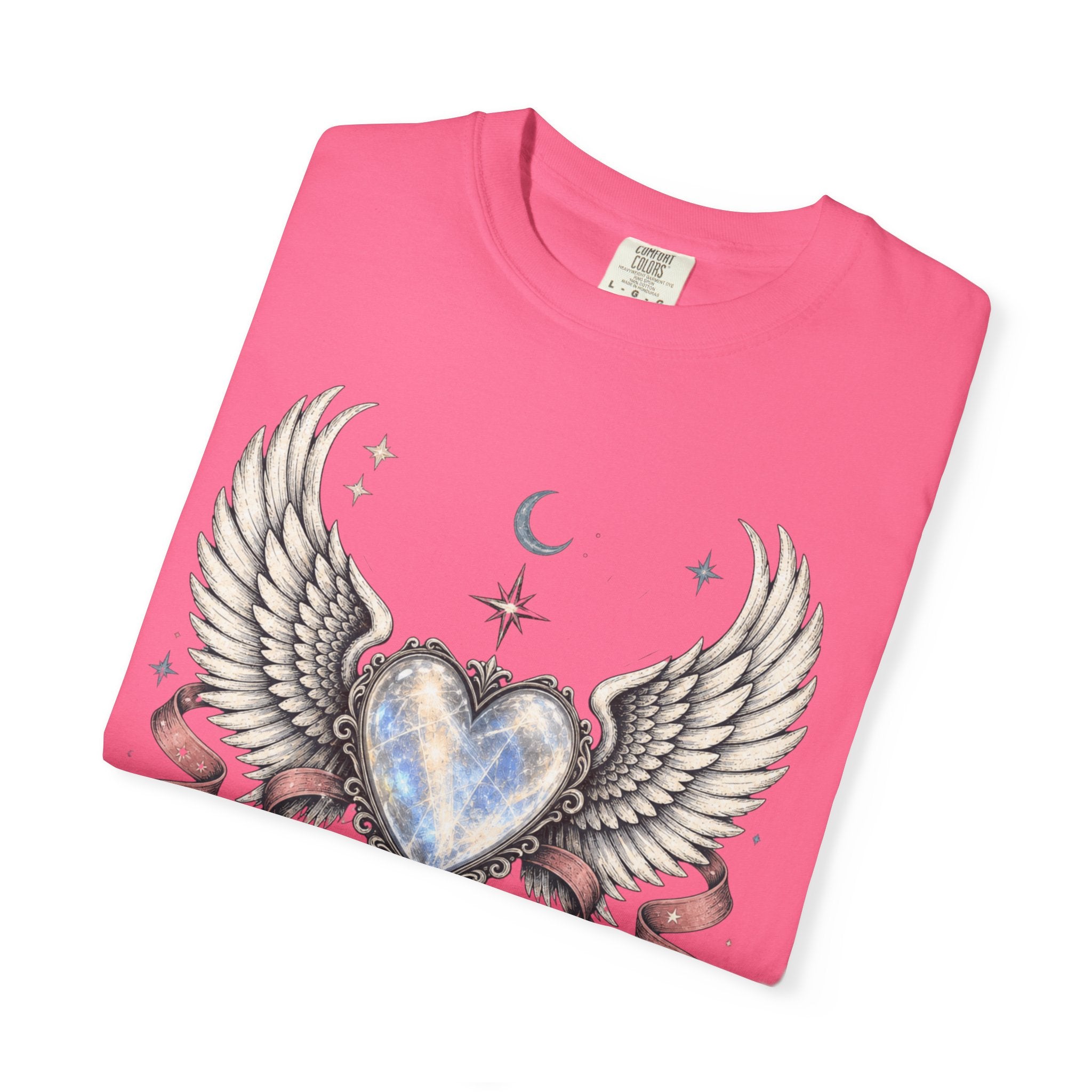 Soft Heart Strong Wings Tee - Comfort Colors