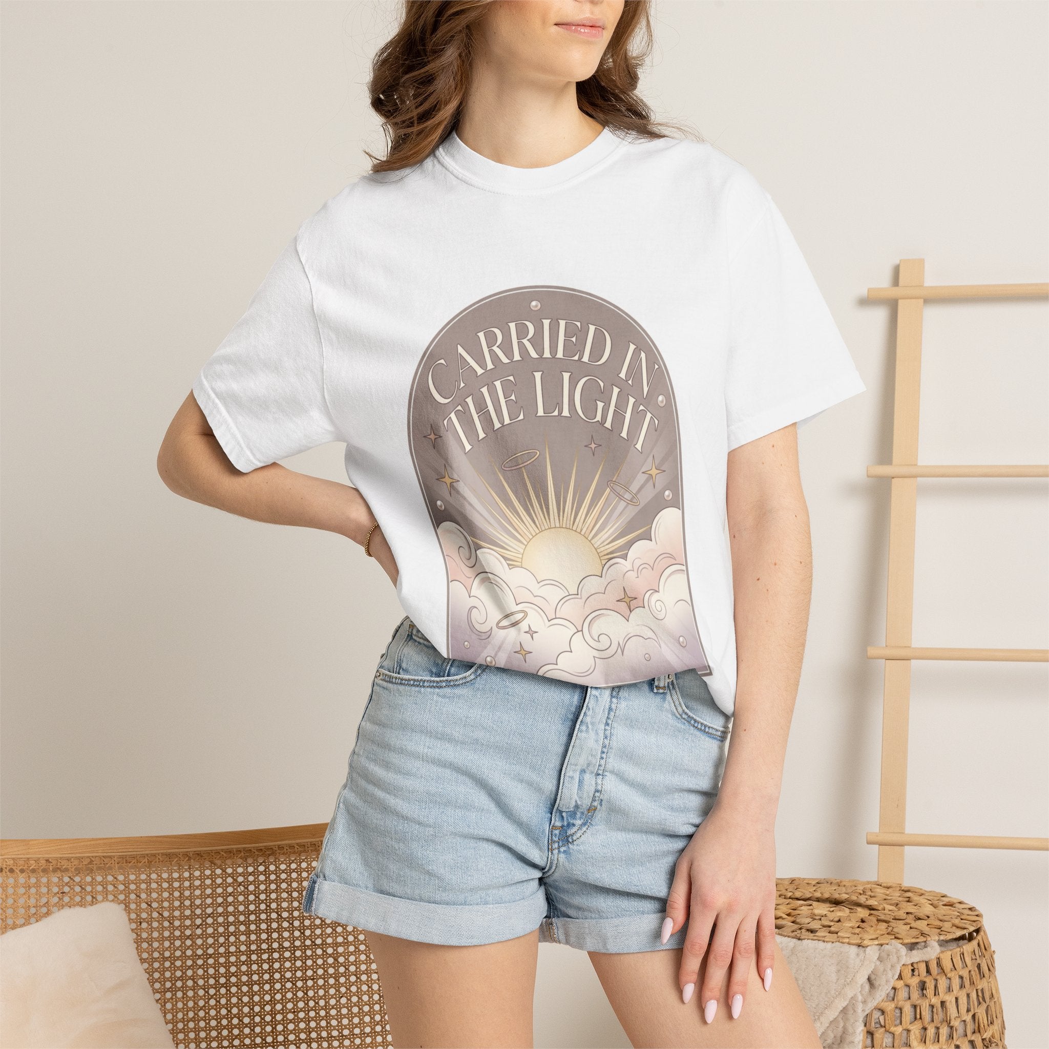 Carried in The Light Tee -Comfort Colors