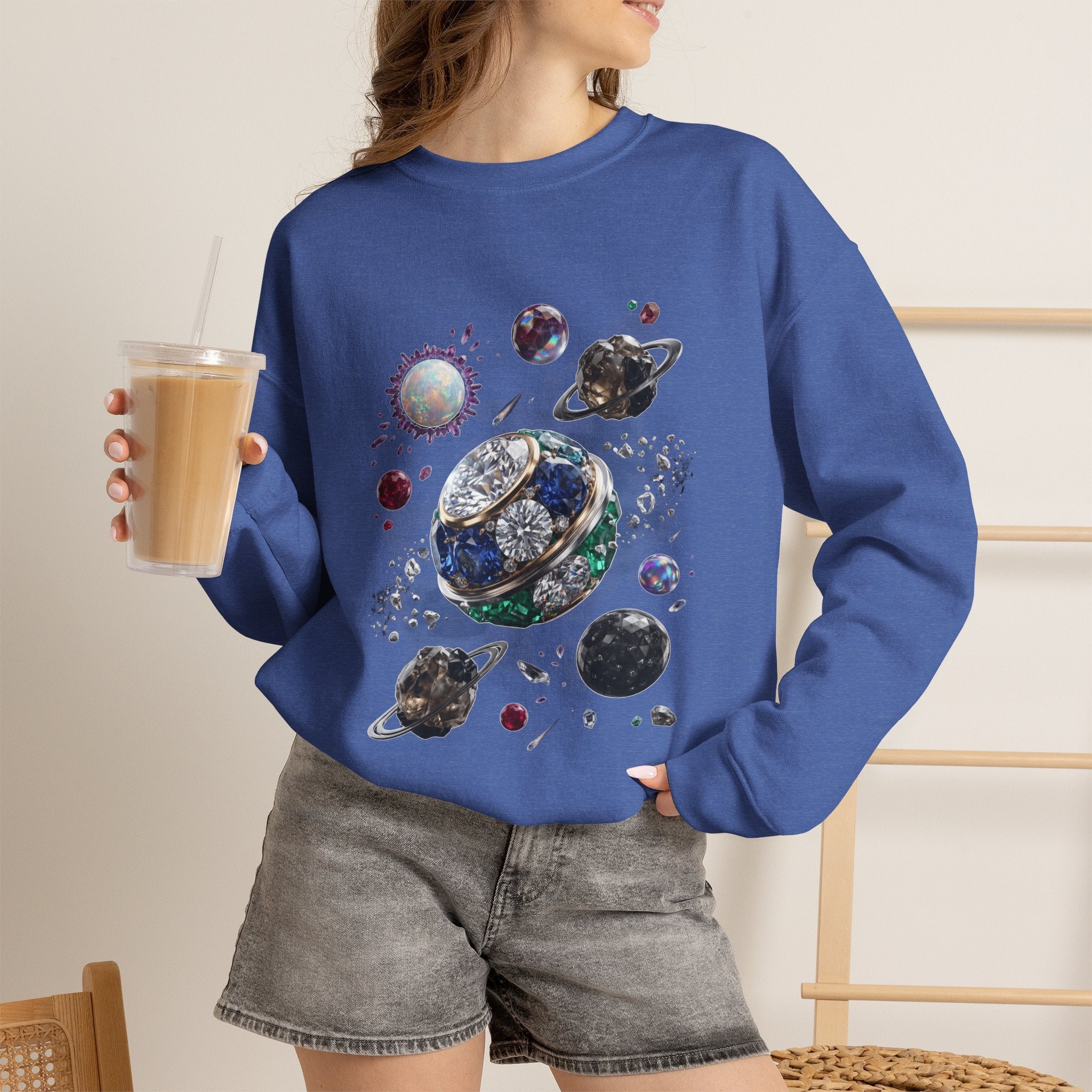 Cosmic Nebula Sweatshirt - Gildan