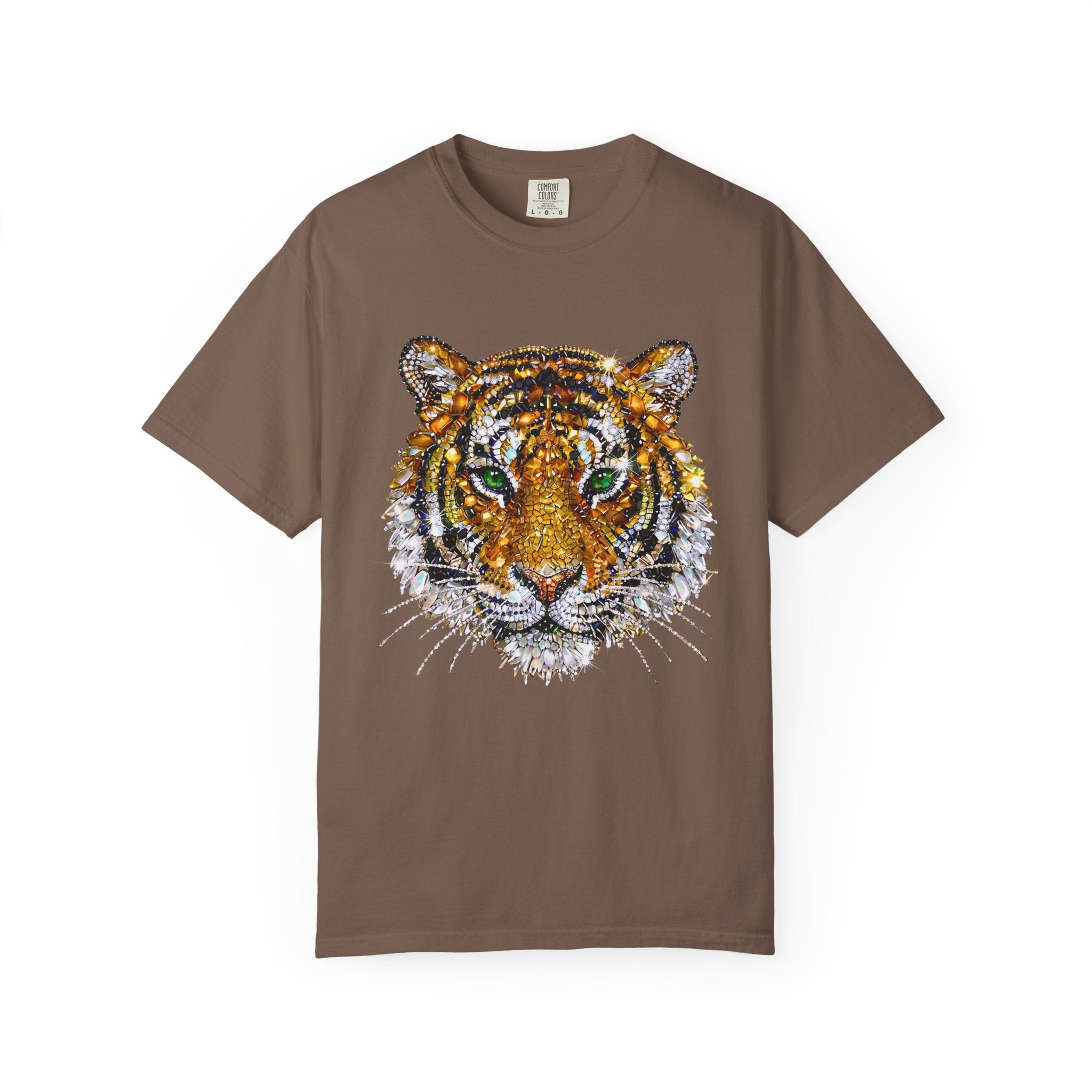 Jeweled Tiger Tee - Comfort Colors