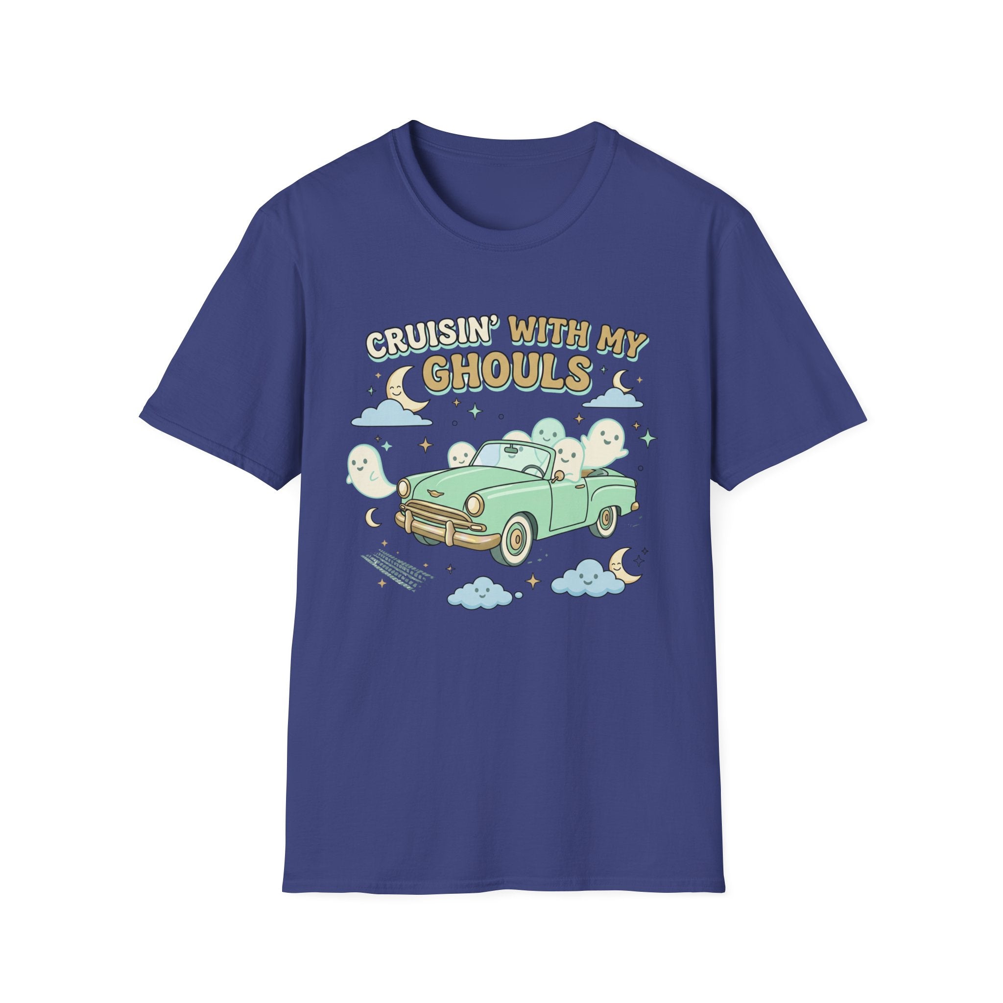 Cruisin' With My Ghouls Tee - Gildan