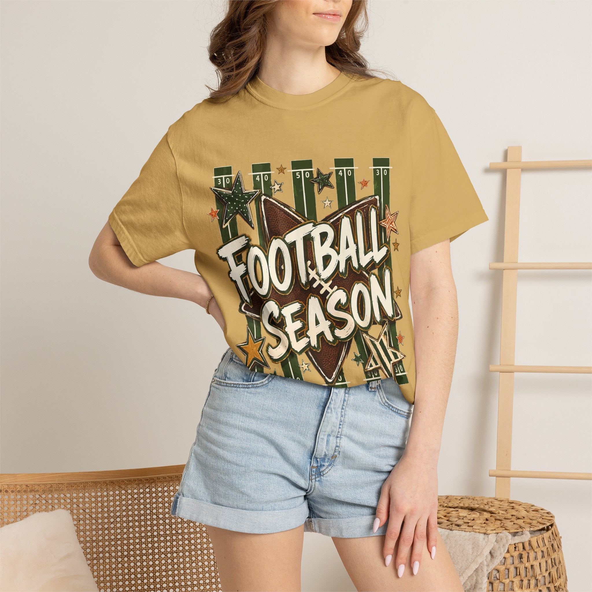 Football Season Tee - Comfort Colors