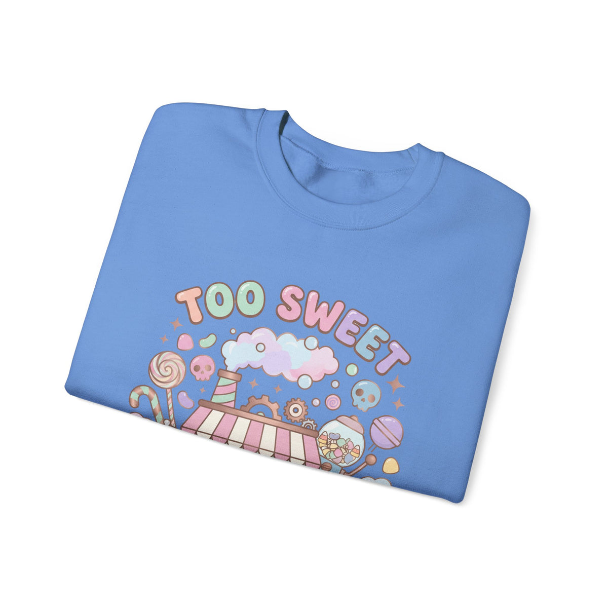 Too Sweet To Be Spooky Sweatshirt - Gildan