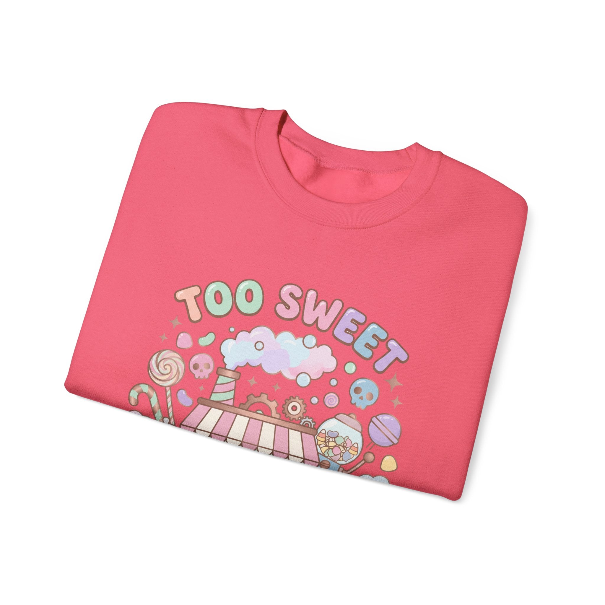 Too Sweet To Be Spooky Sweatshirt - Gildan