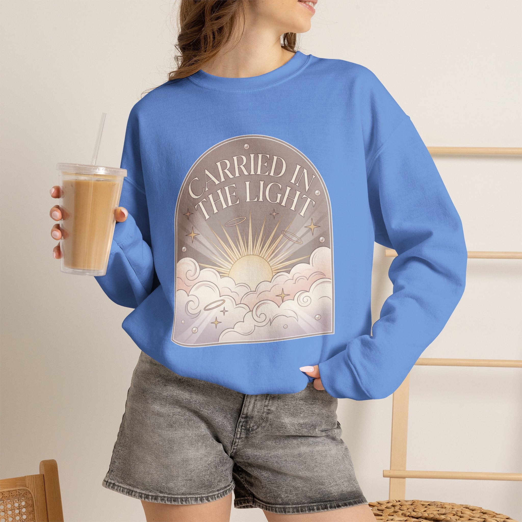 Carried In The Light Sweatshirt - Gildan