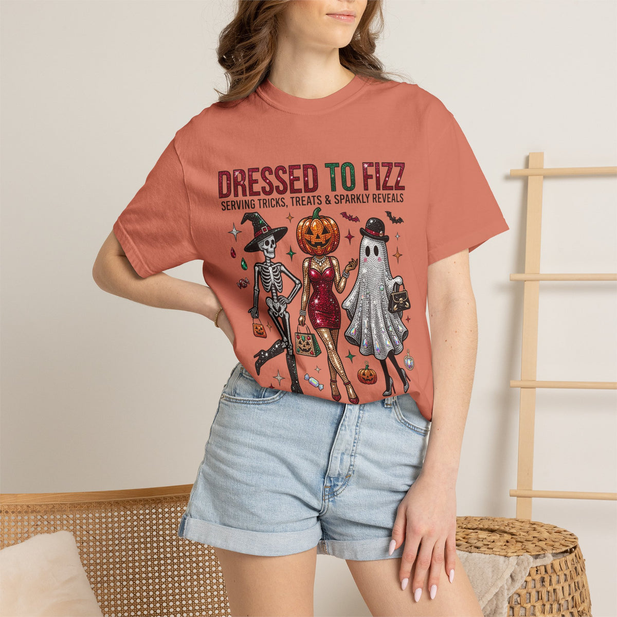 Dressed To Fizz Tee - Comfort Colors