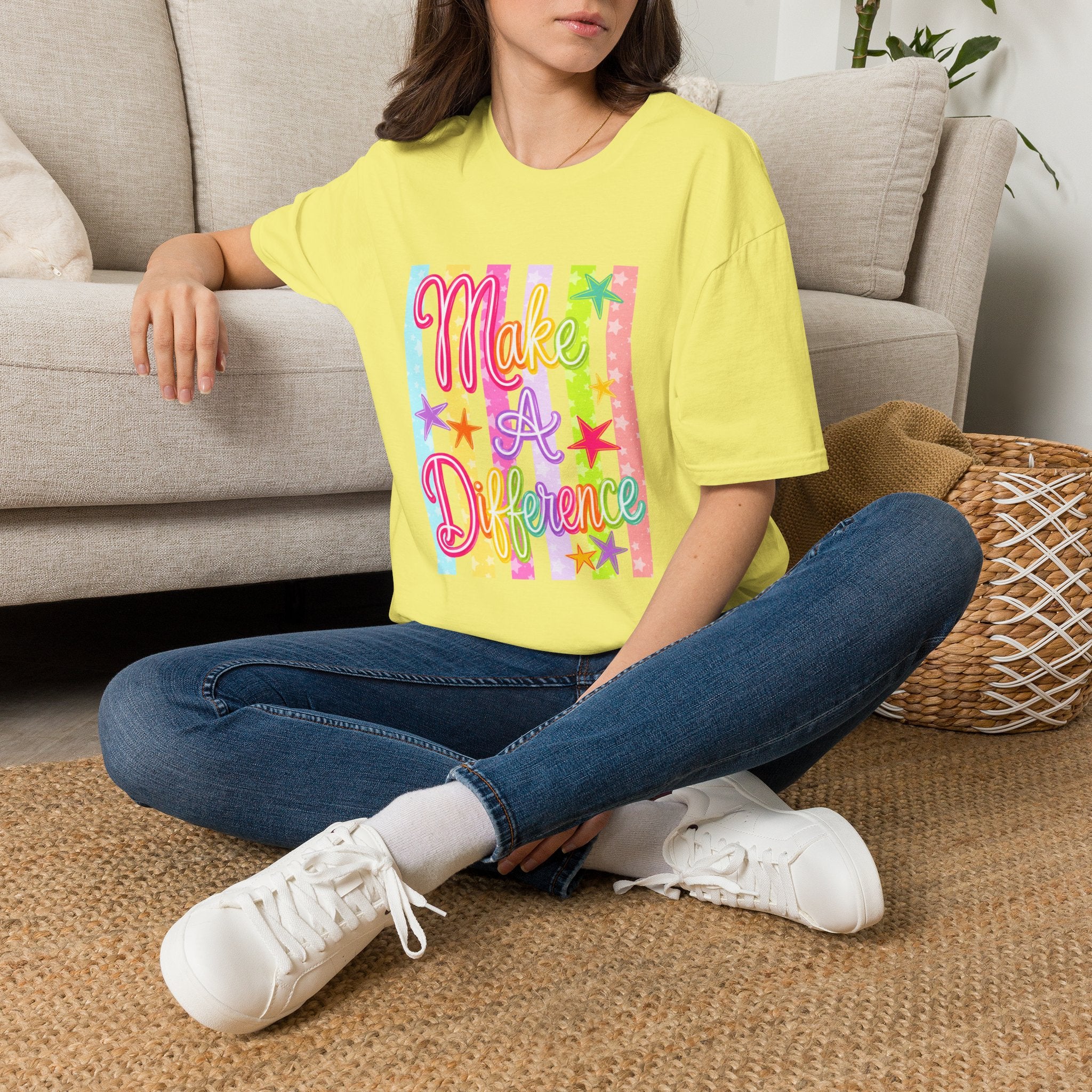 Make a Difference Tee - Gildan