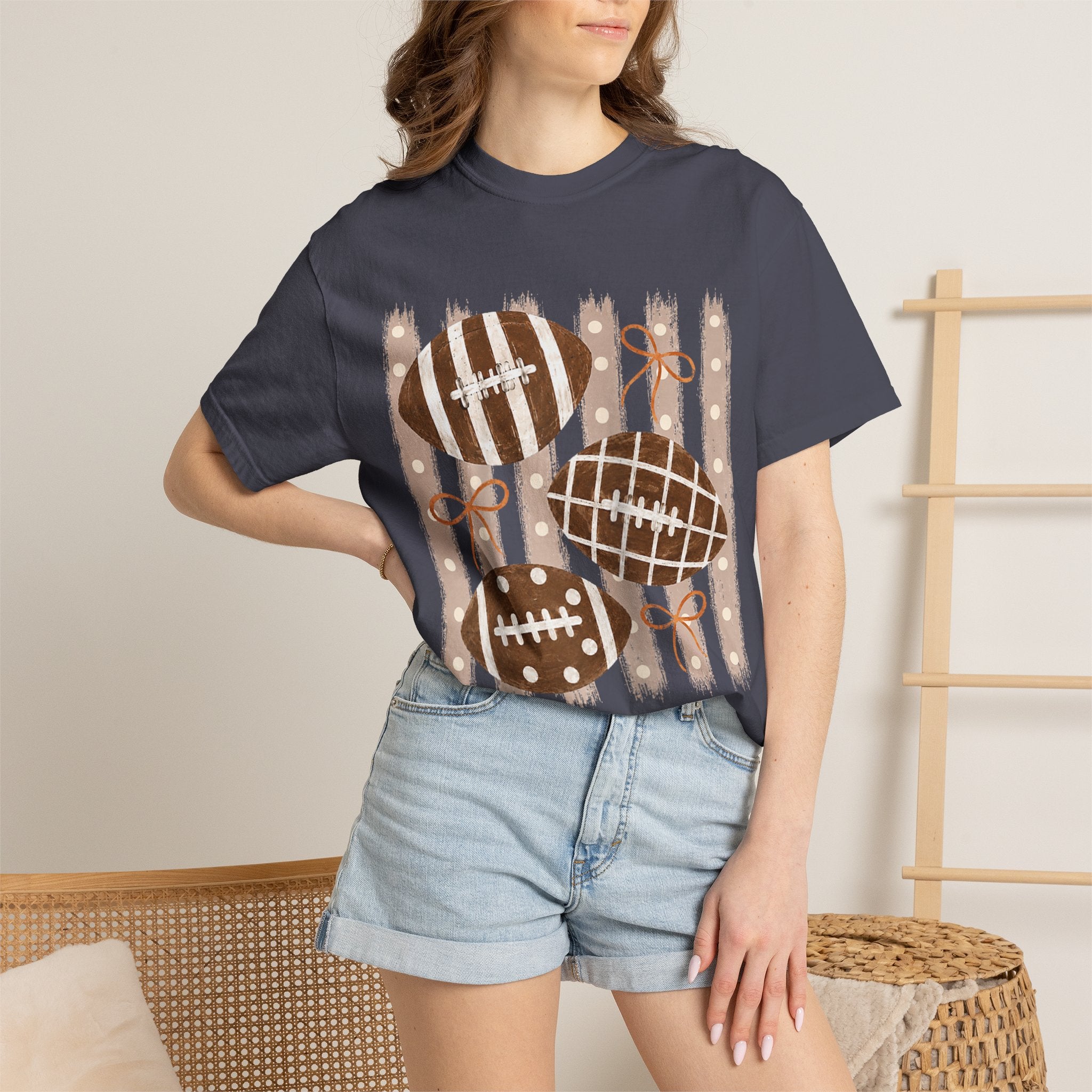 Football Time Tee - Comfort Colors