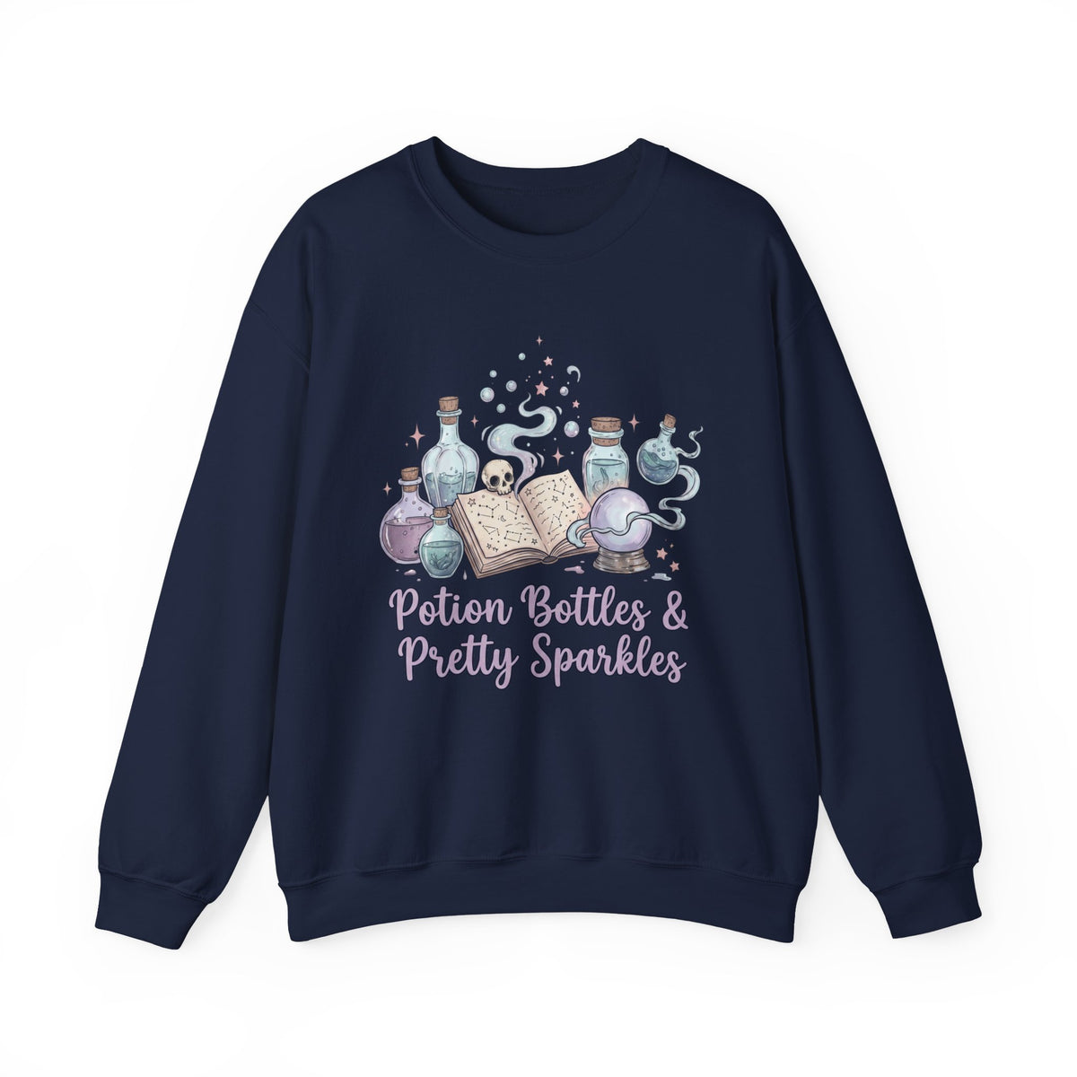 Potion Bottles and Pretty Sparkles Sweatshirt - Gildan