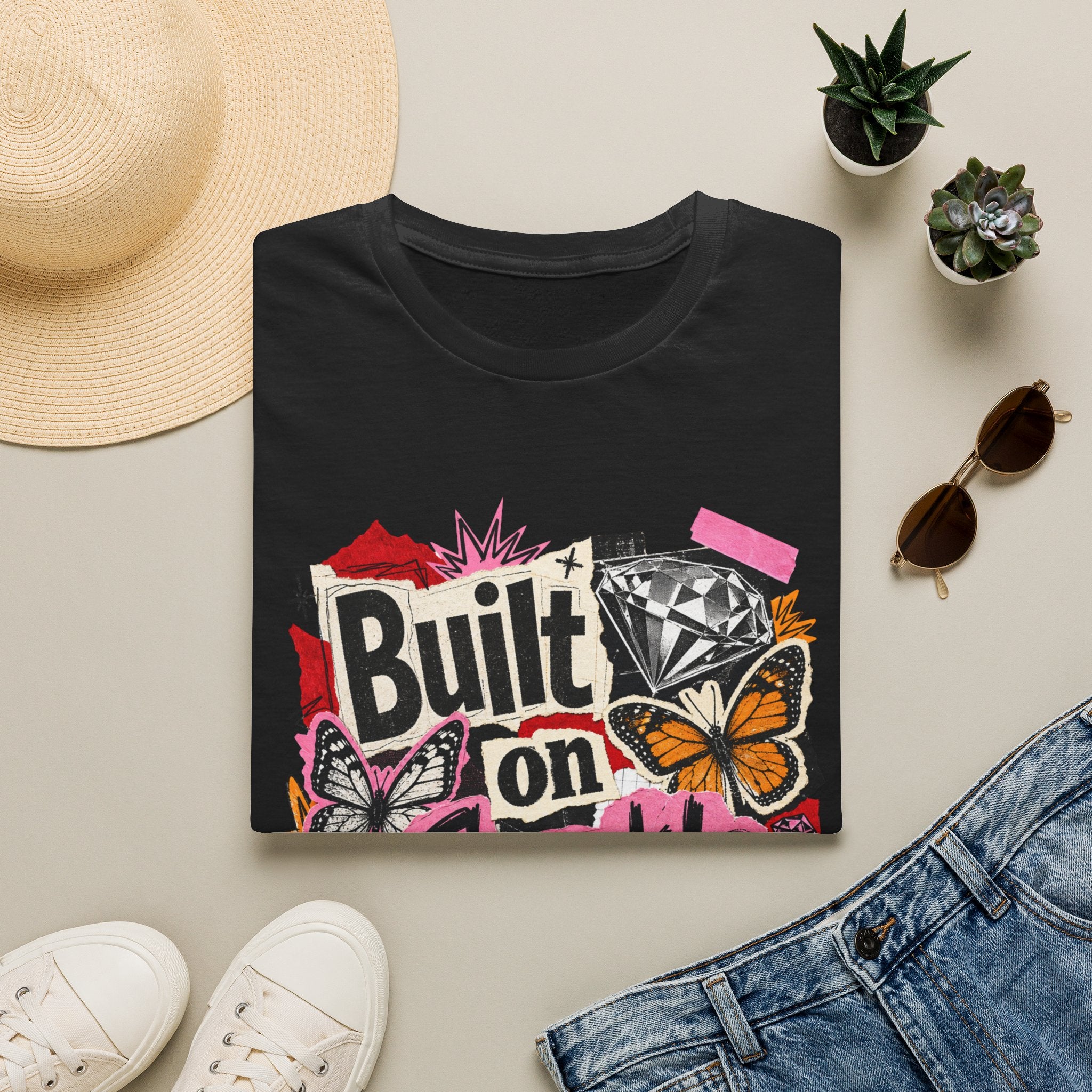 Built on Sparkle Tee - Gildan