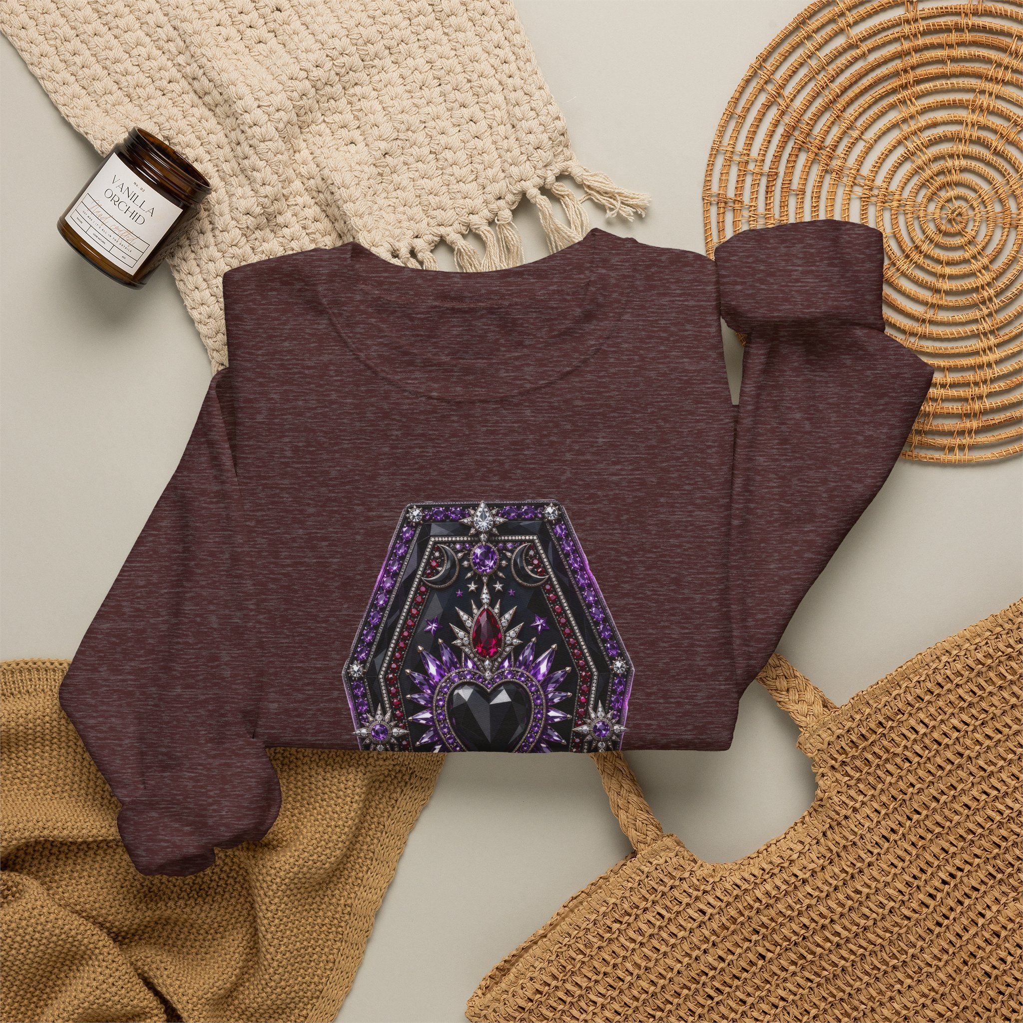 The Jeweled Crypt Sweatshirt - Gildan
