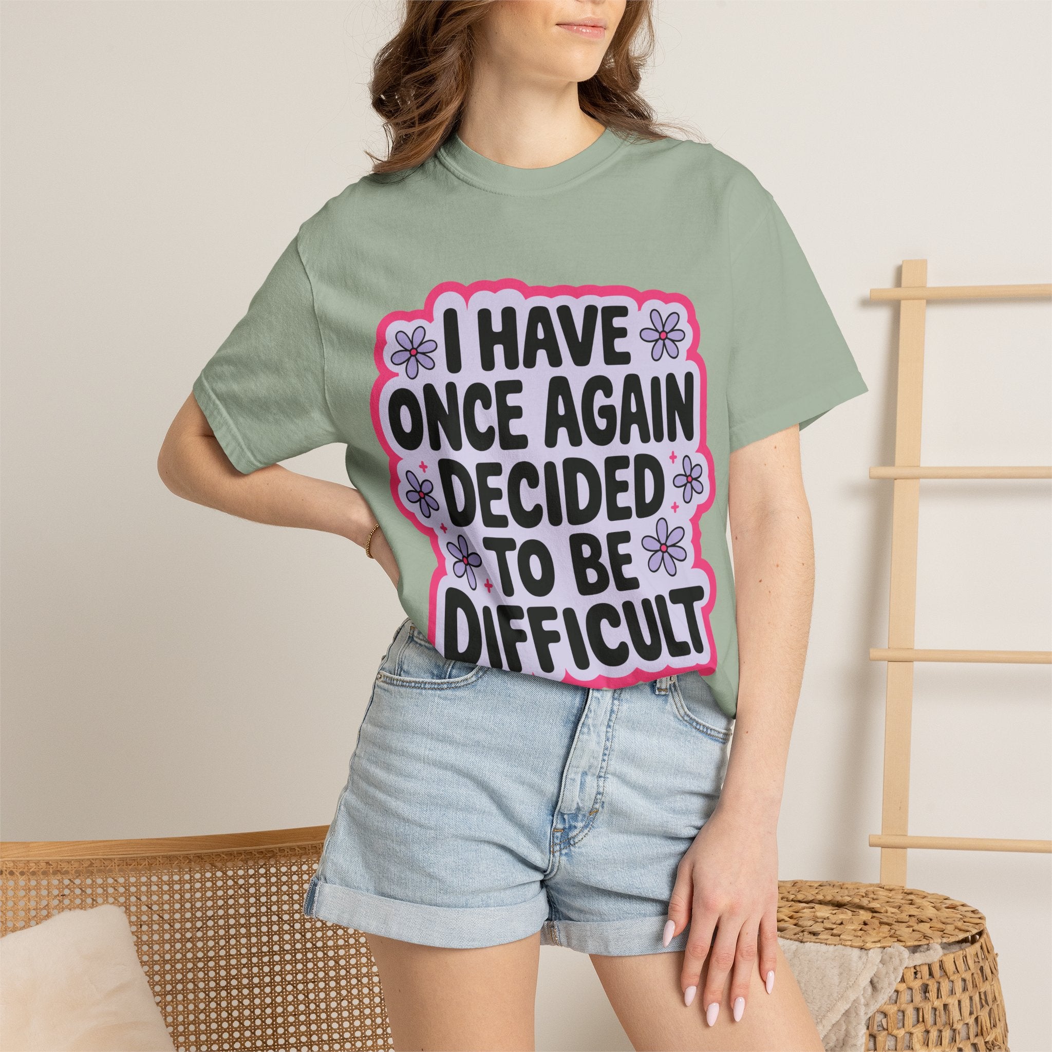 I Have Decided Once Again Tee - Comfort Colors