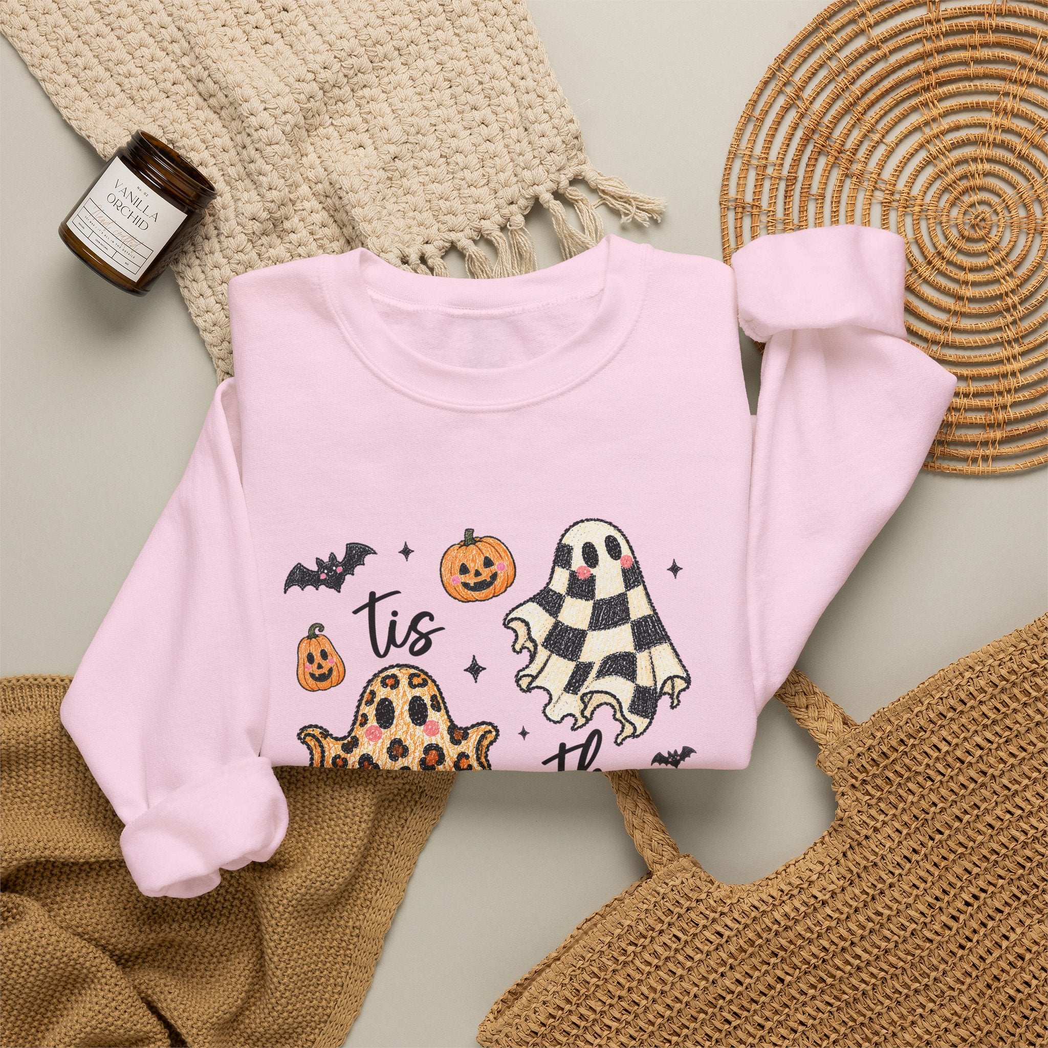 Tis The Season Halloween Sweatshirt - Gildan