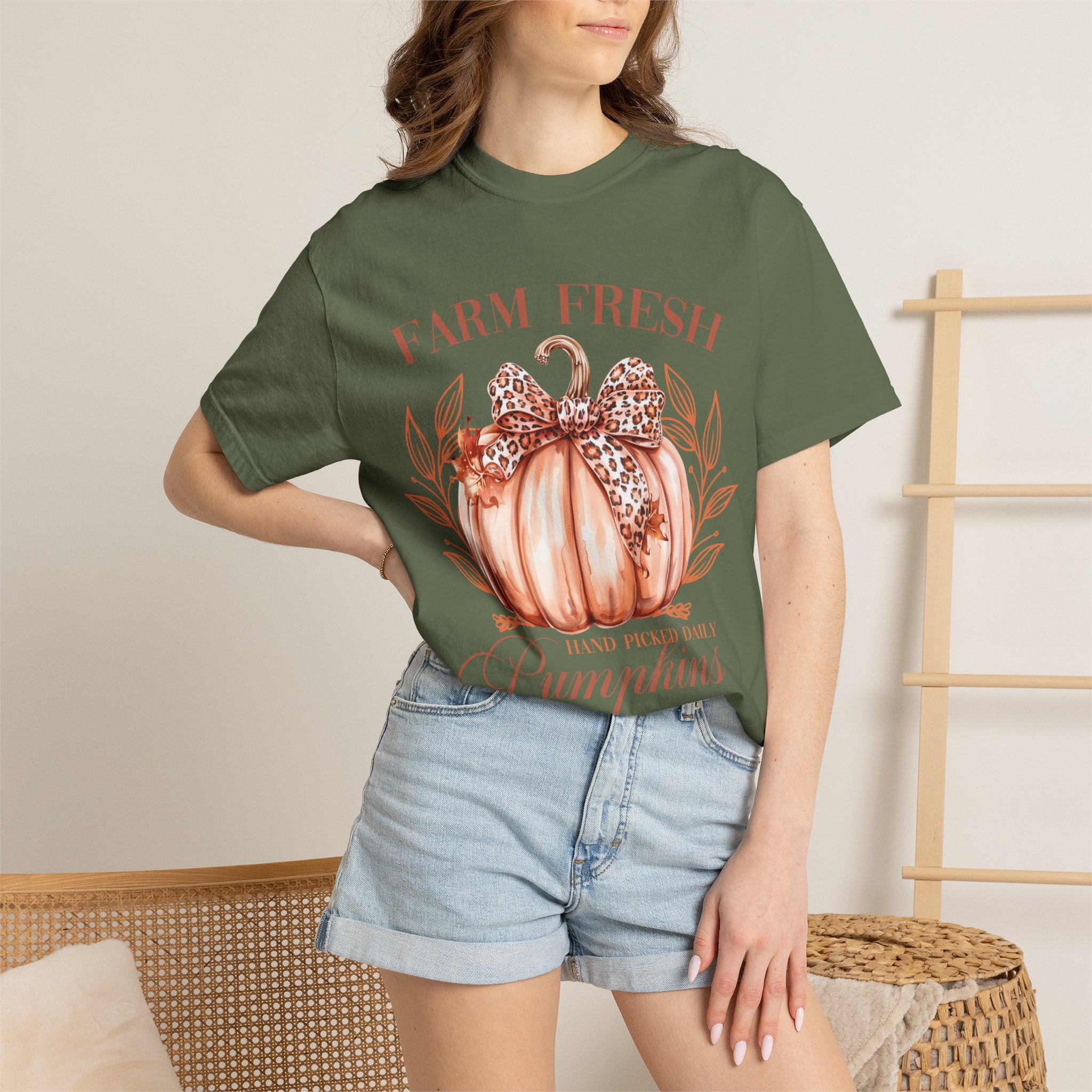 Farm Fresh Pumpkins Tee - Comfort Colors