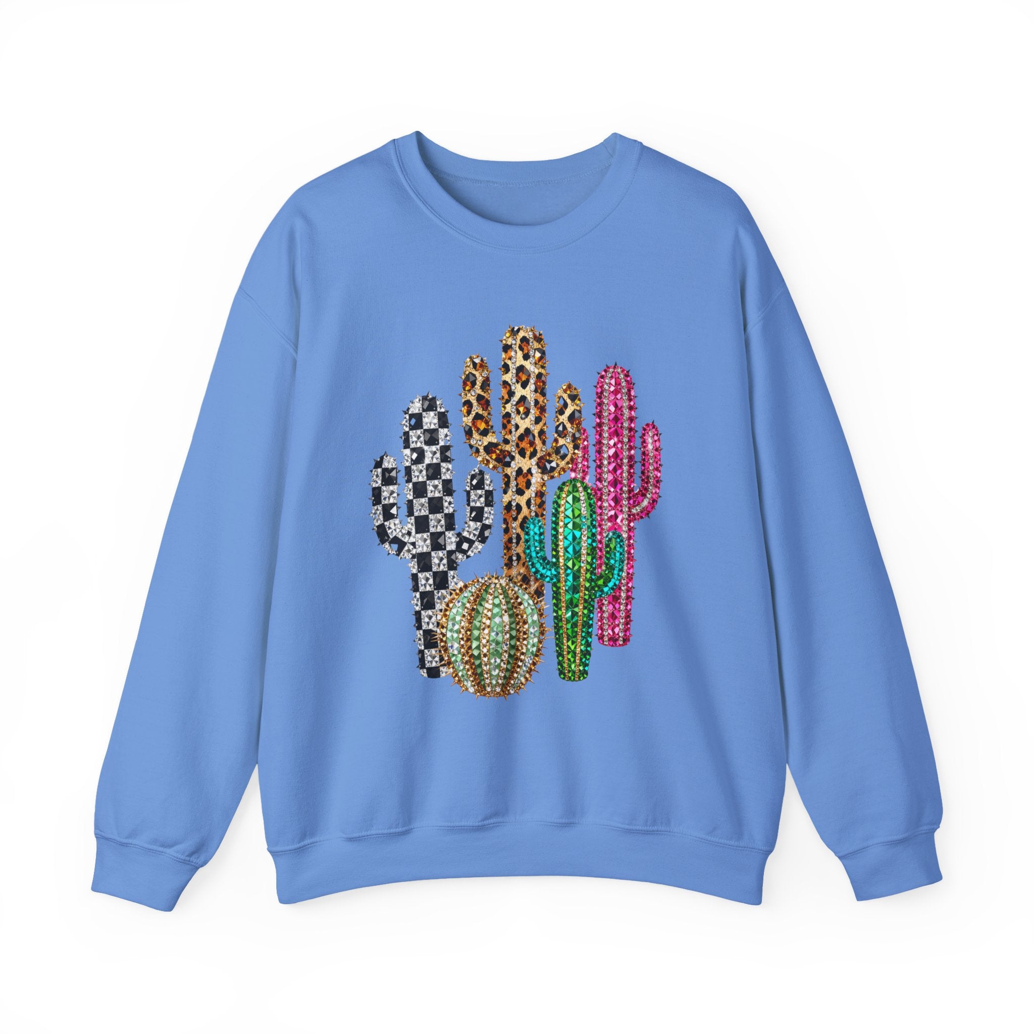 The Jeweled Cactus Sweatshirt - Gildan