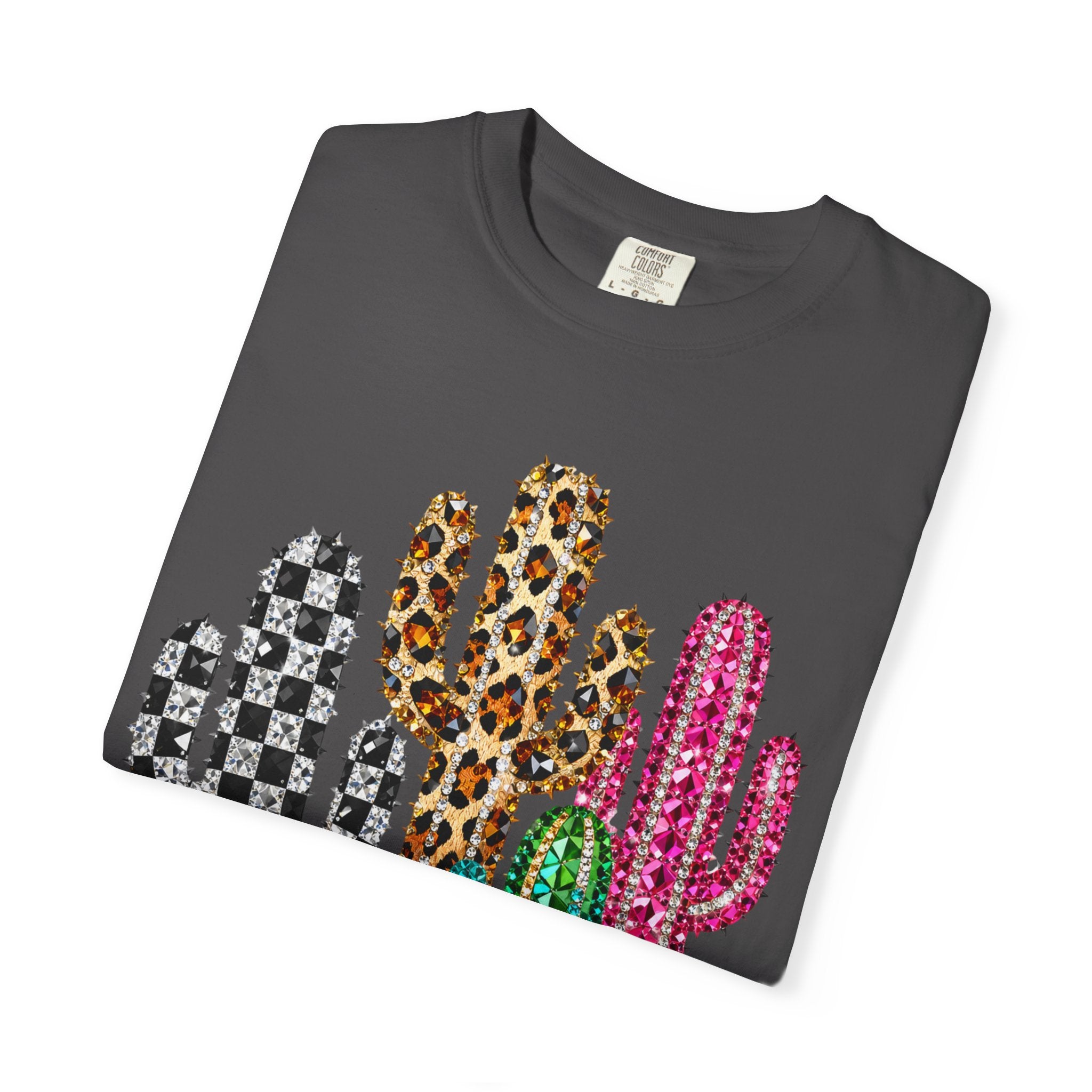 The Jeweled Cactus Tee - Comfort Colors