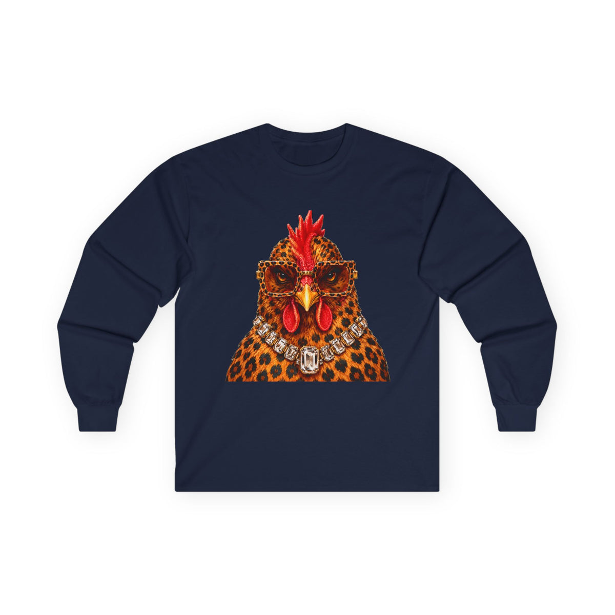 The Sassy Chicken Long Sleeve Tee - Gildan