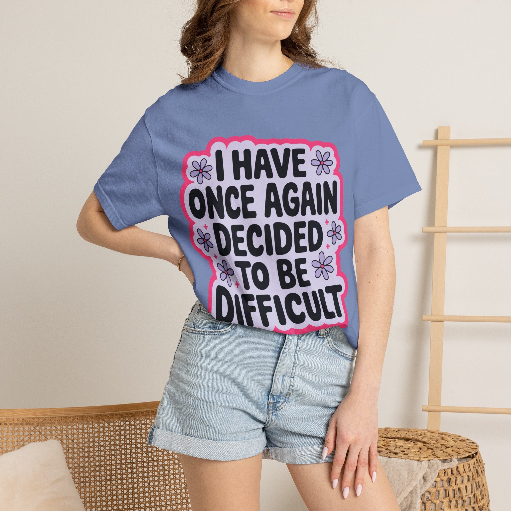 I Have Decided Once Again Tee - Comfort Colors