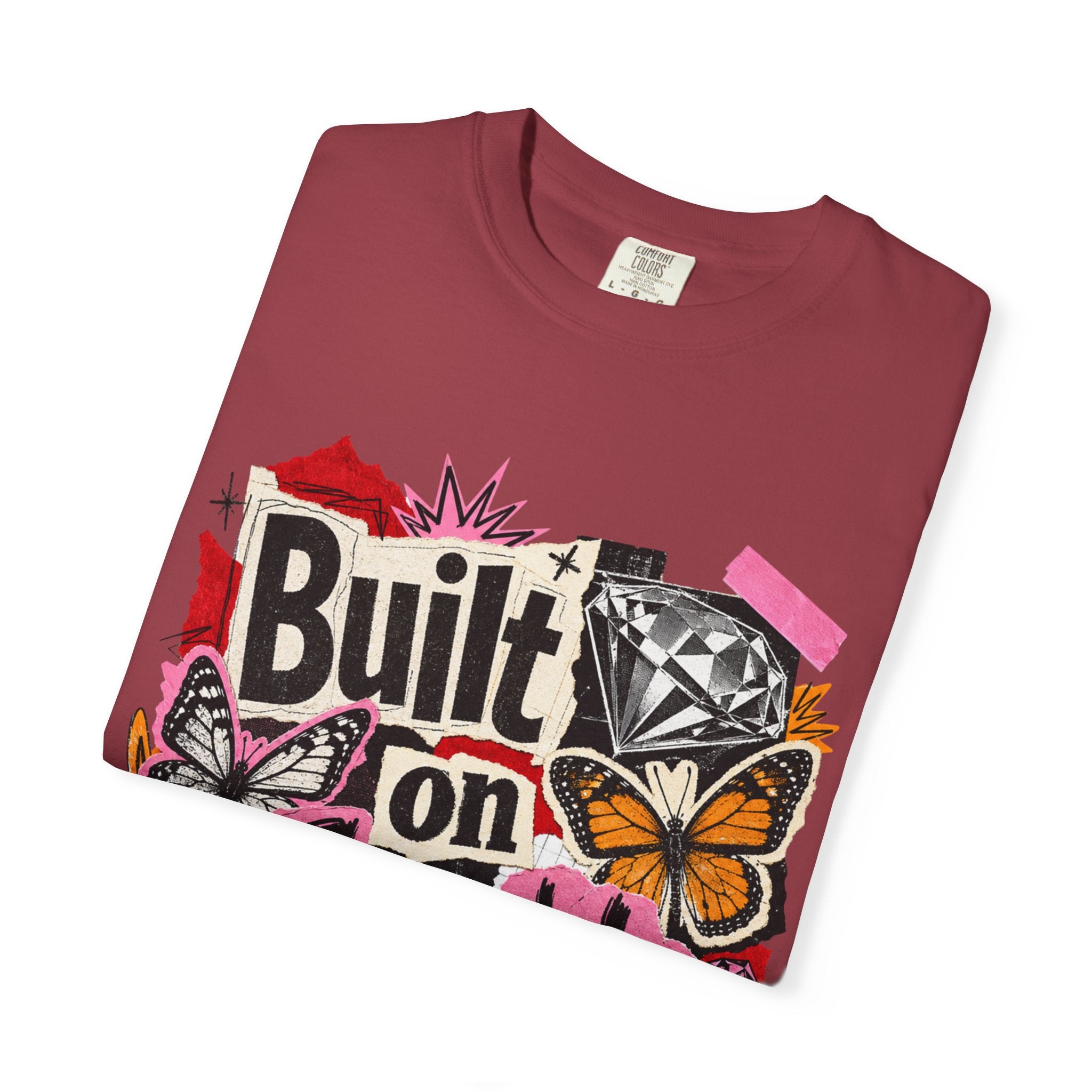 Built on Sparkle Tee - Comfort Colors