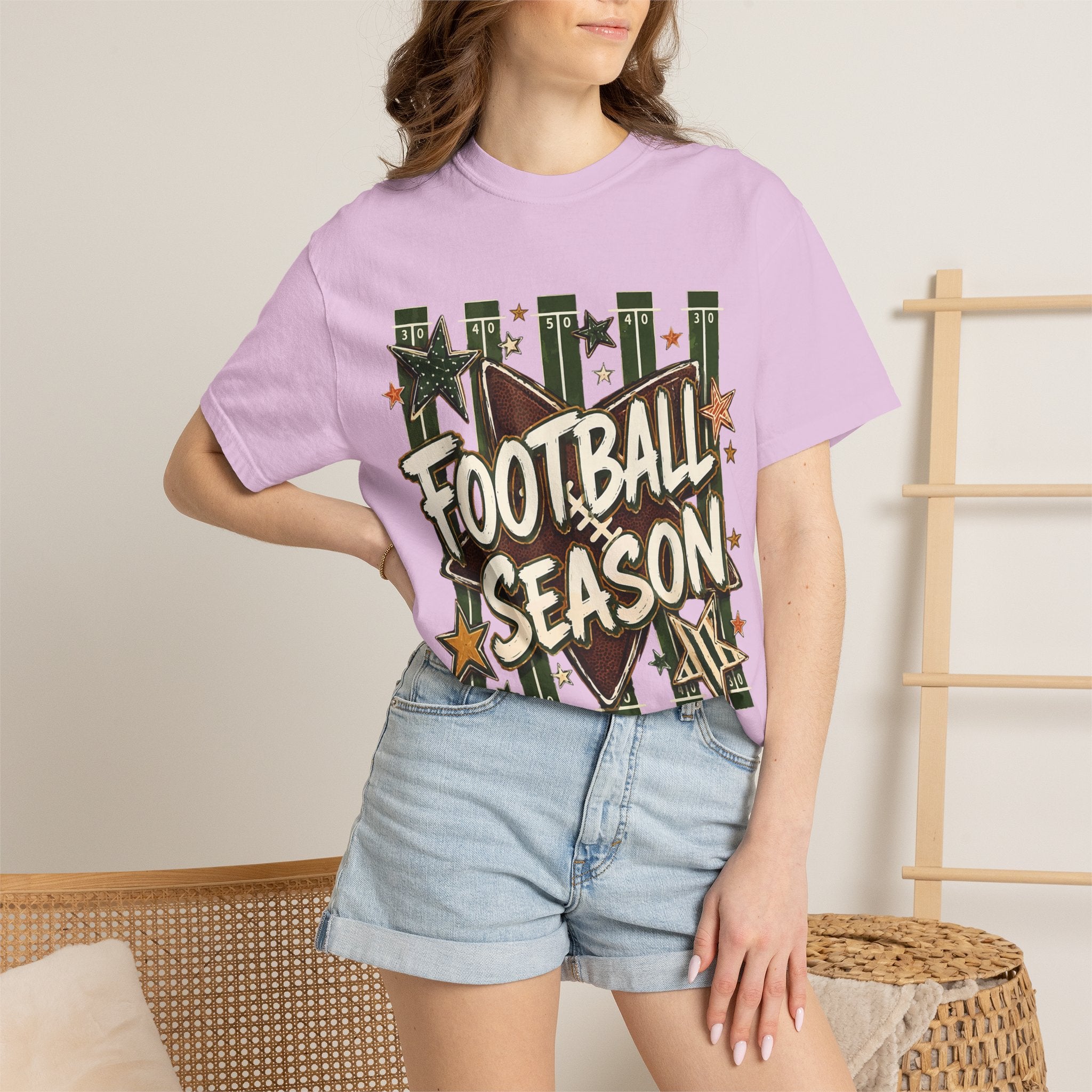 Football Season Tee - Comfort Colors