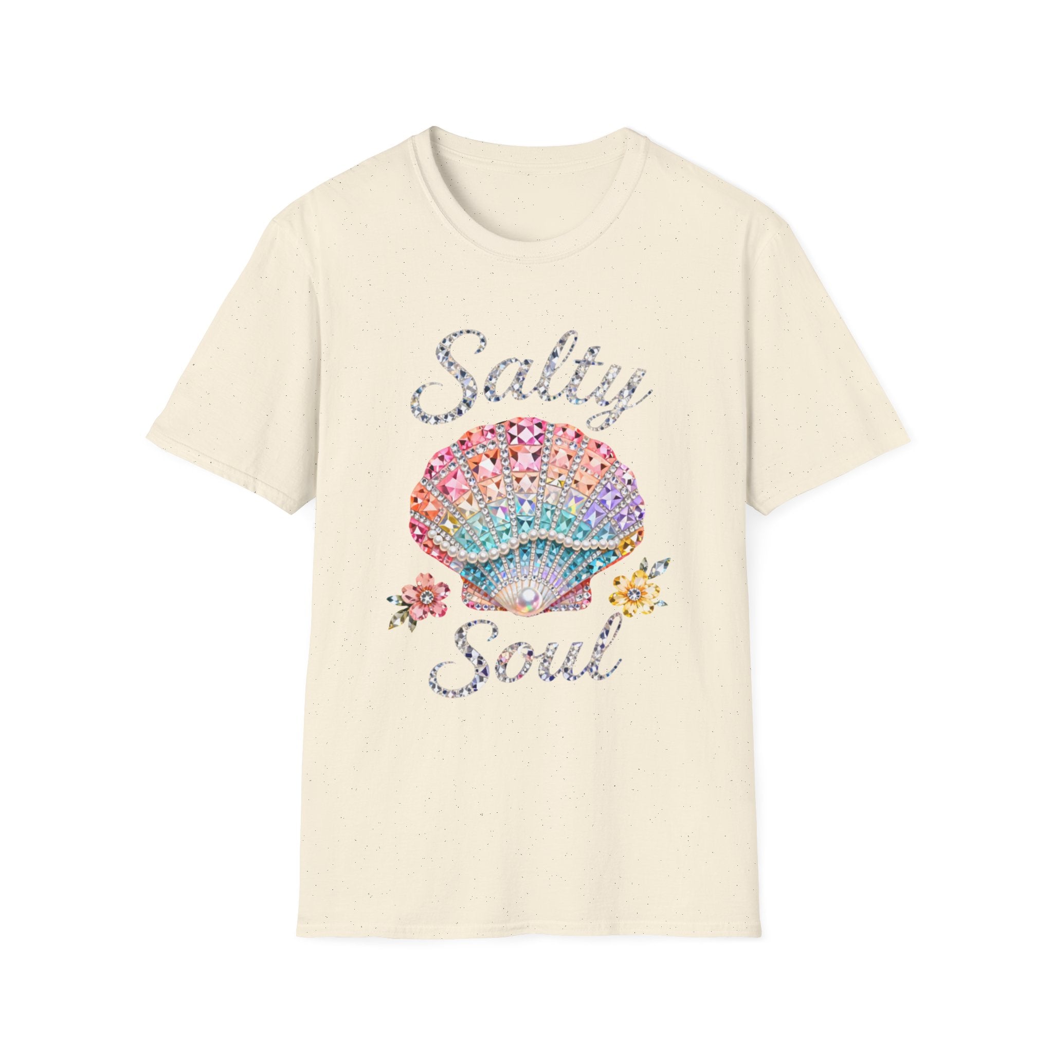 Salty Soul Jewel Tee - Gildan