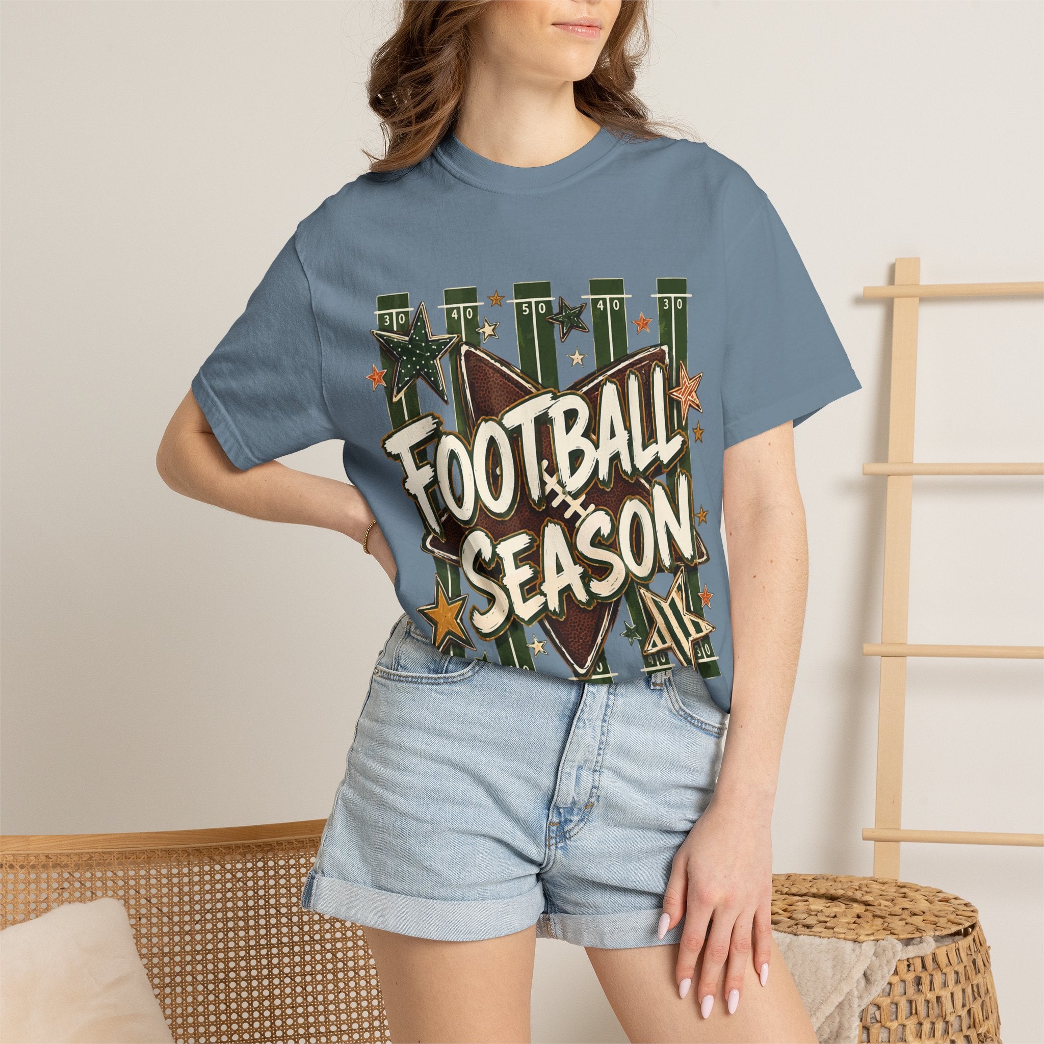 Football Season Tee - Comfort Colors
