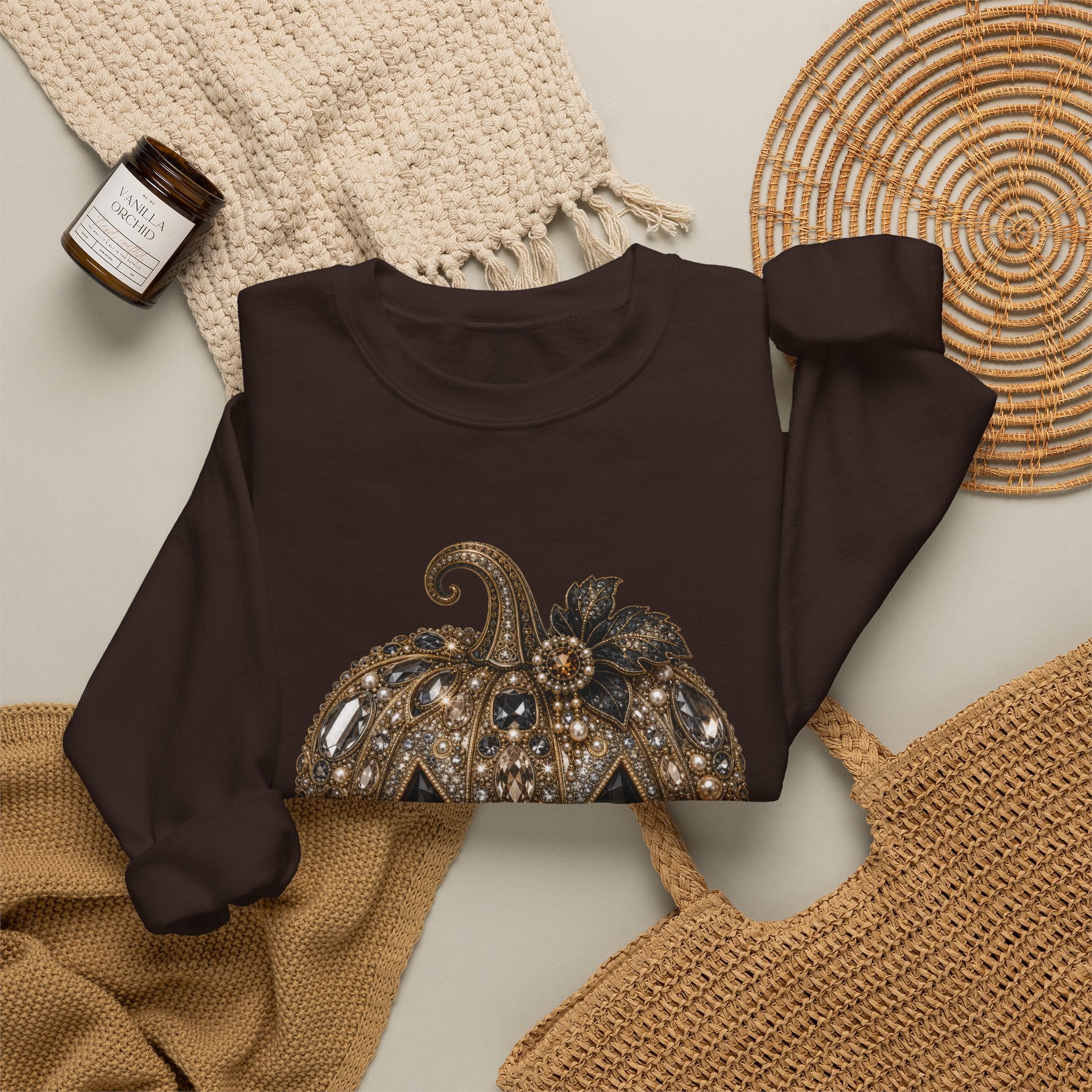 Jeweled Harvest Sweatshirt - Gildan