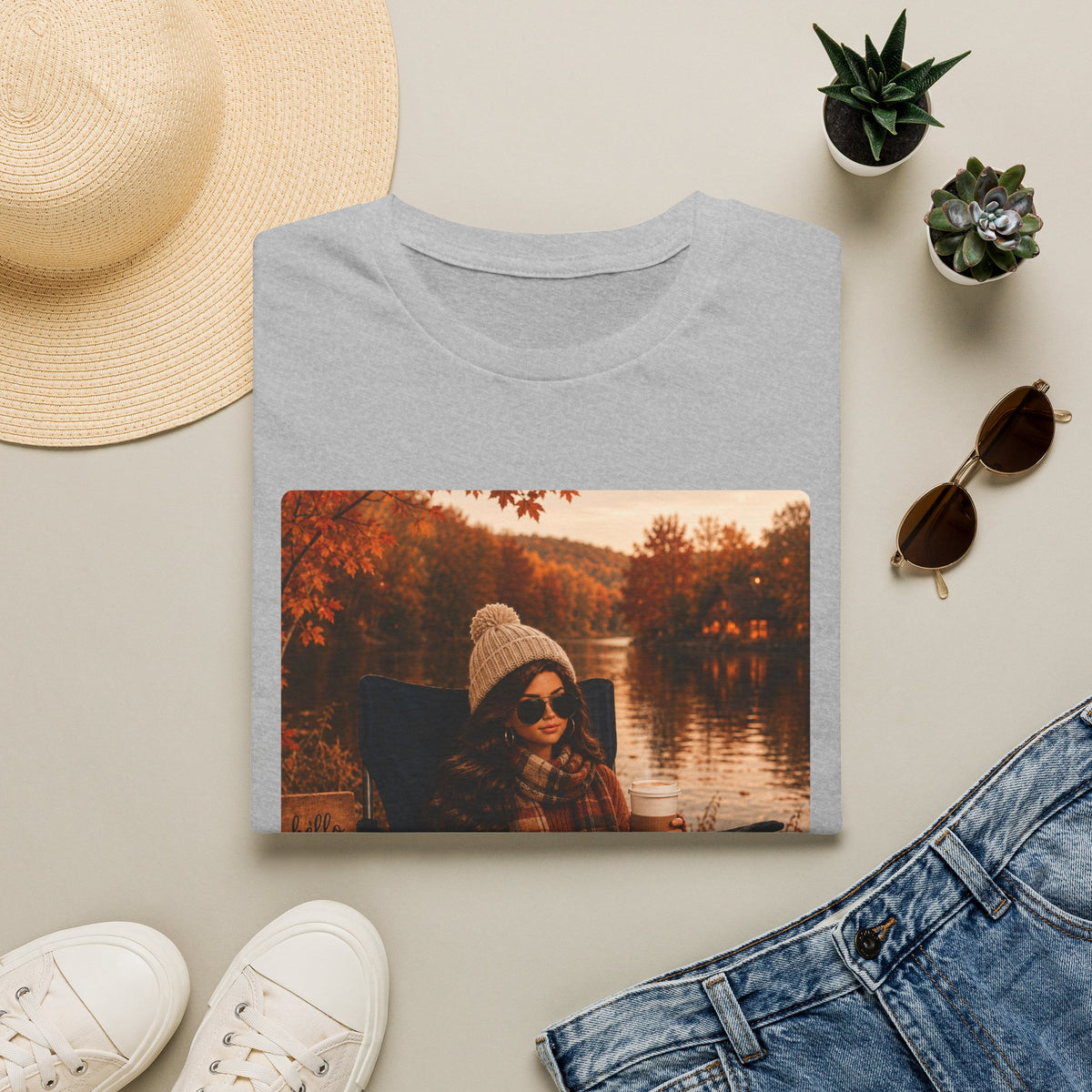 Mentally I'm Here Tee - Gildan