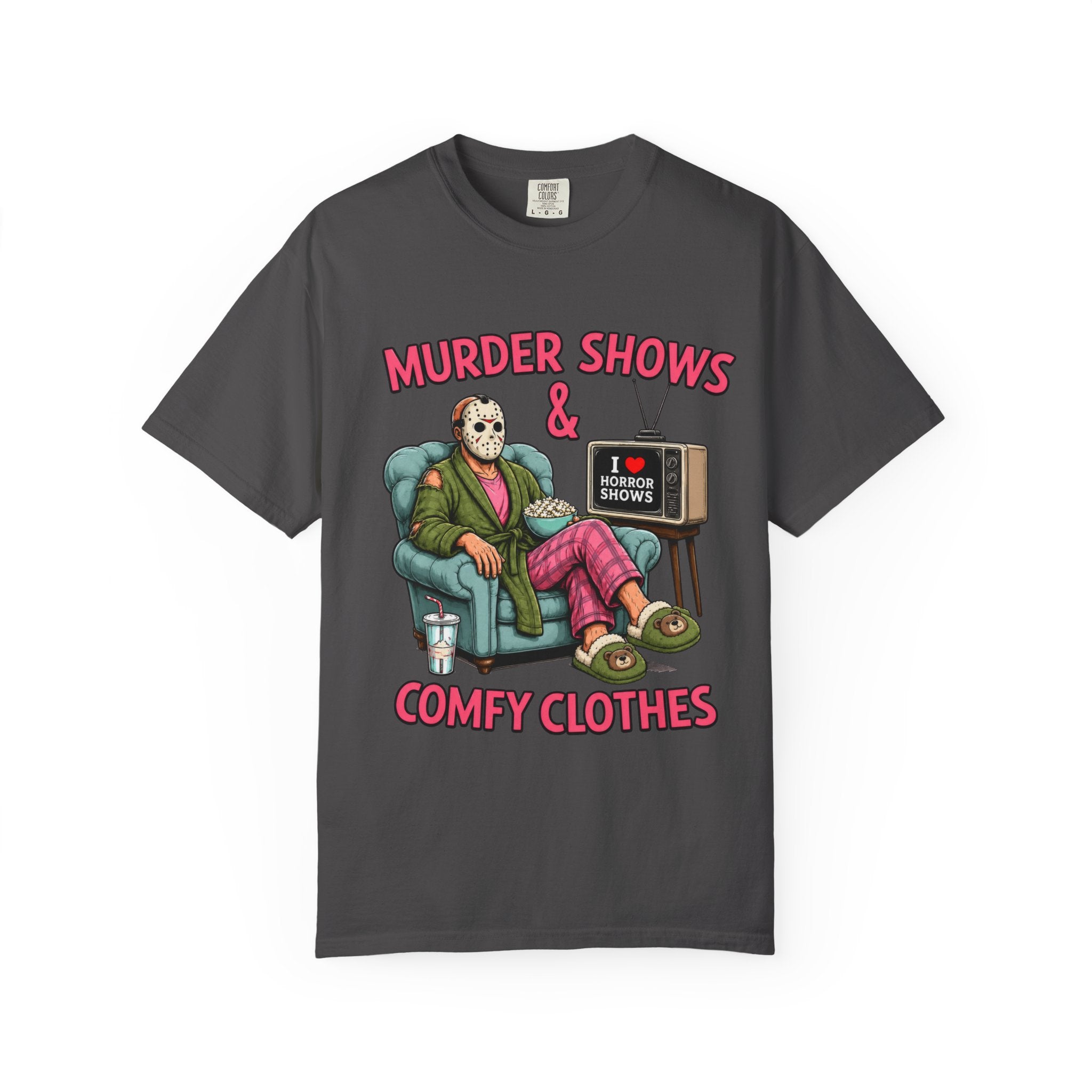Murder Shows and Comfy Clothes T-shirt - Comfort colors