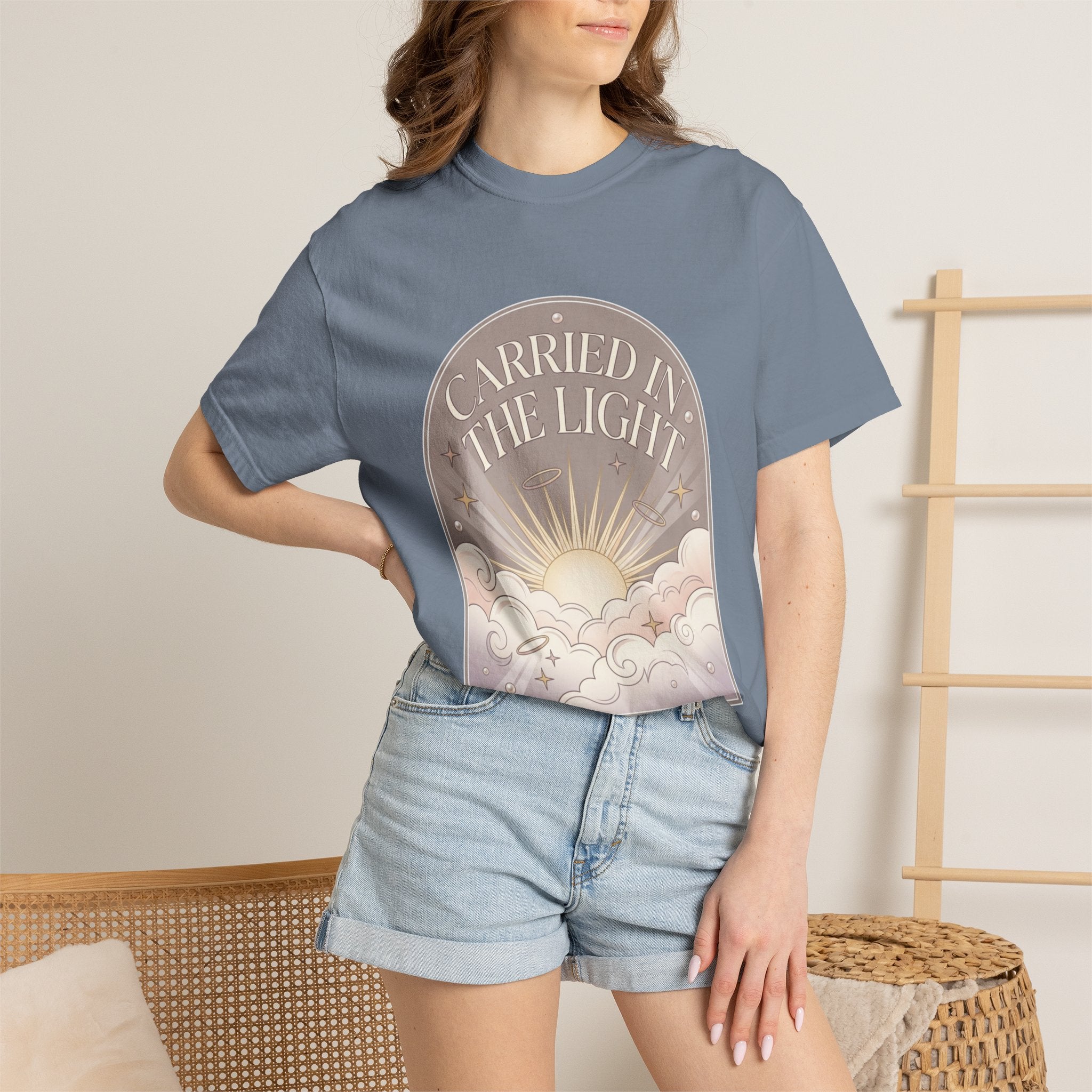 Carried in The Light Tee -Comfort Colors