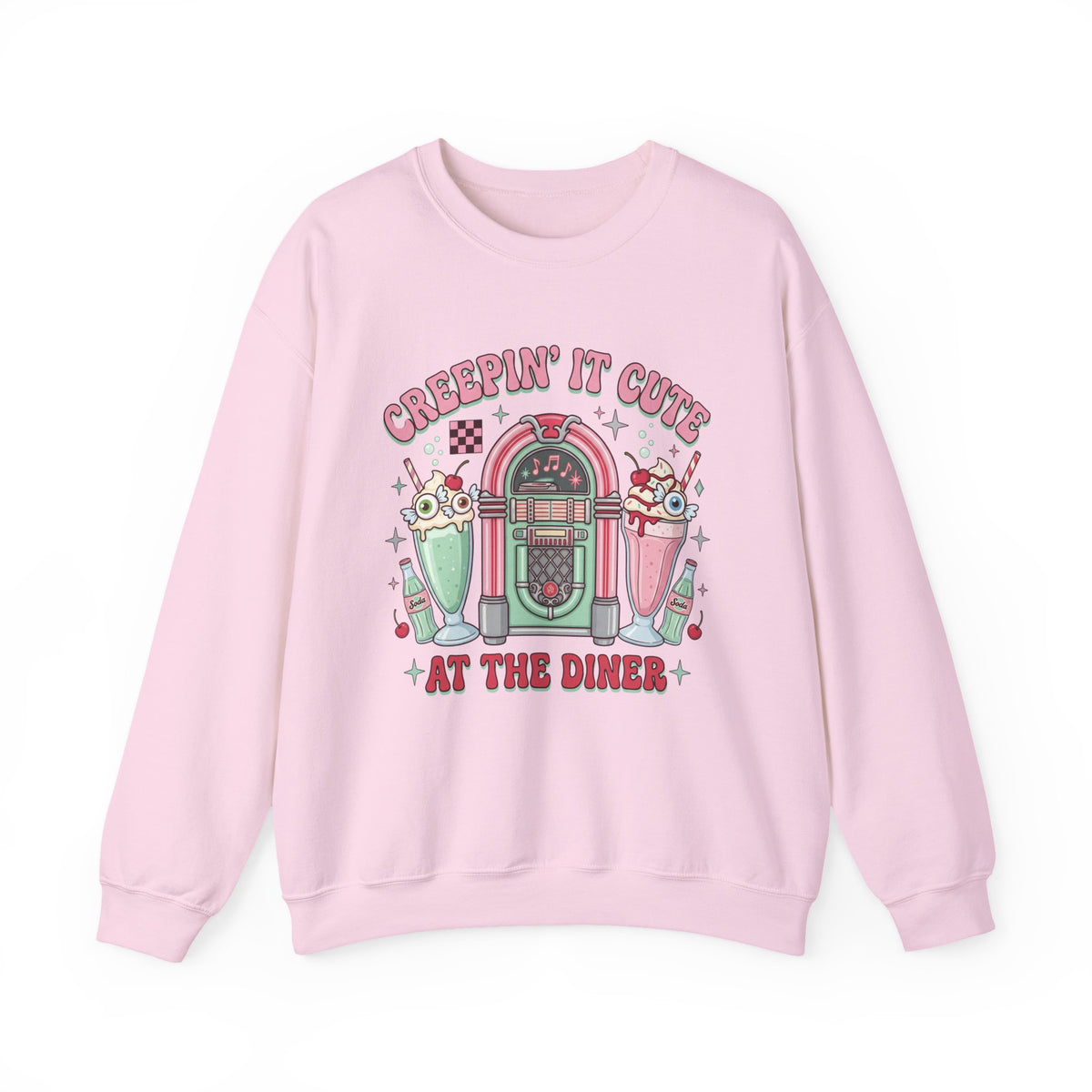 Creepin' It Cute Sweatshirt - Gildan