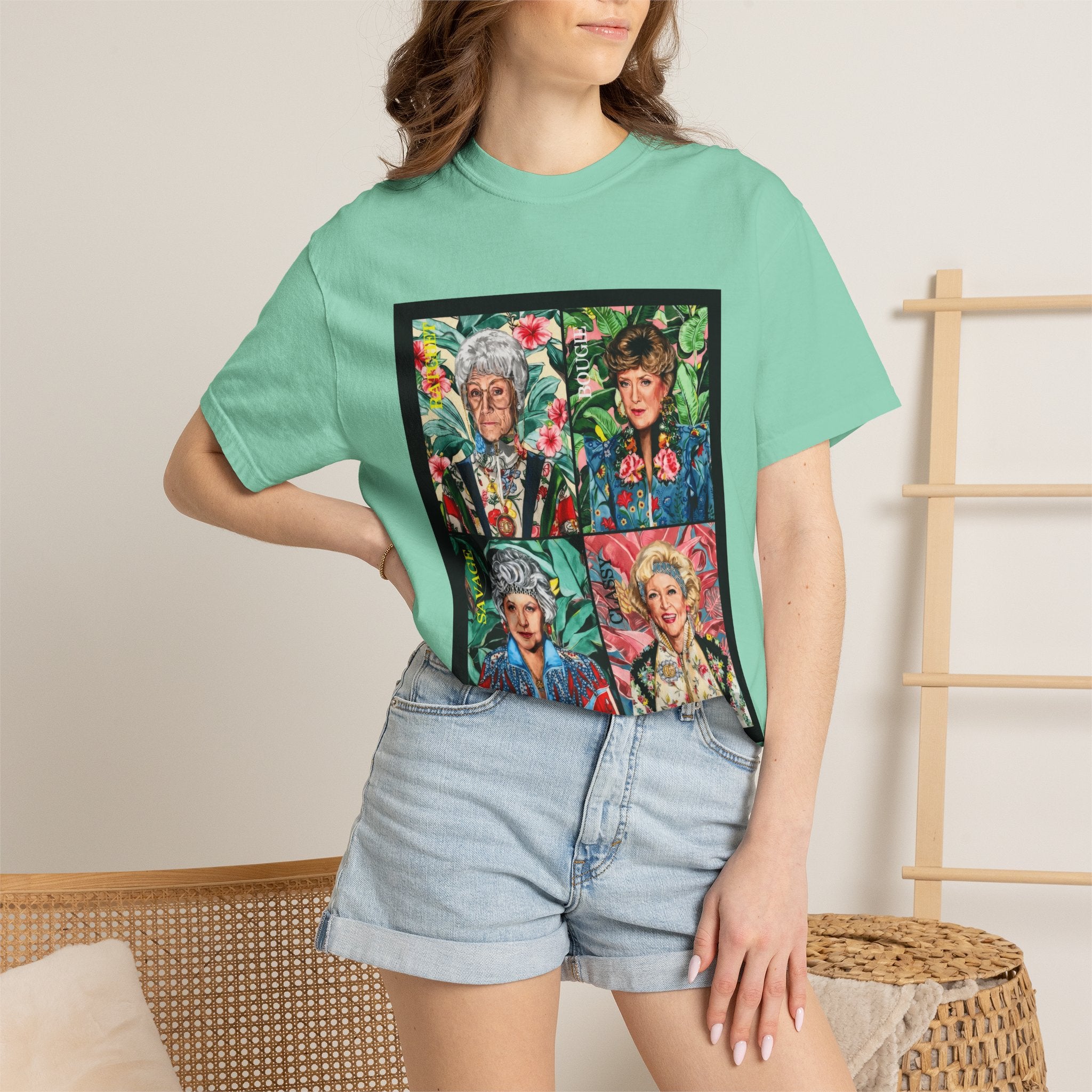 Golden Baddies Tee- Comfort Colors