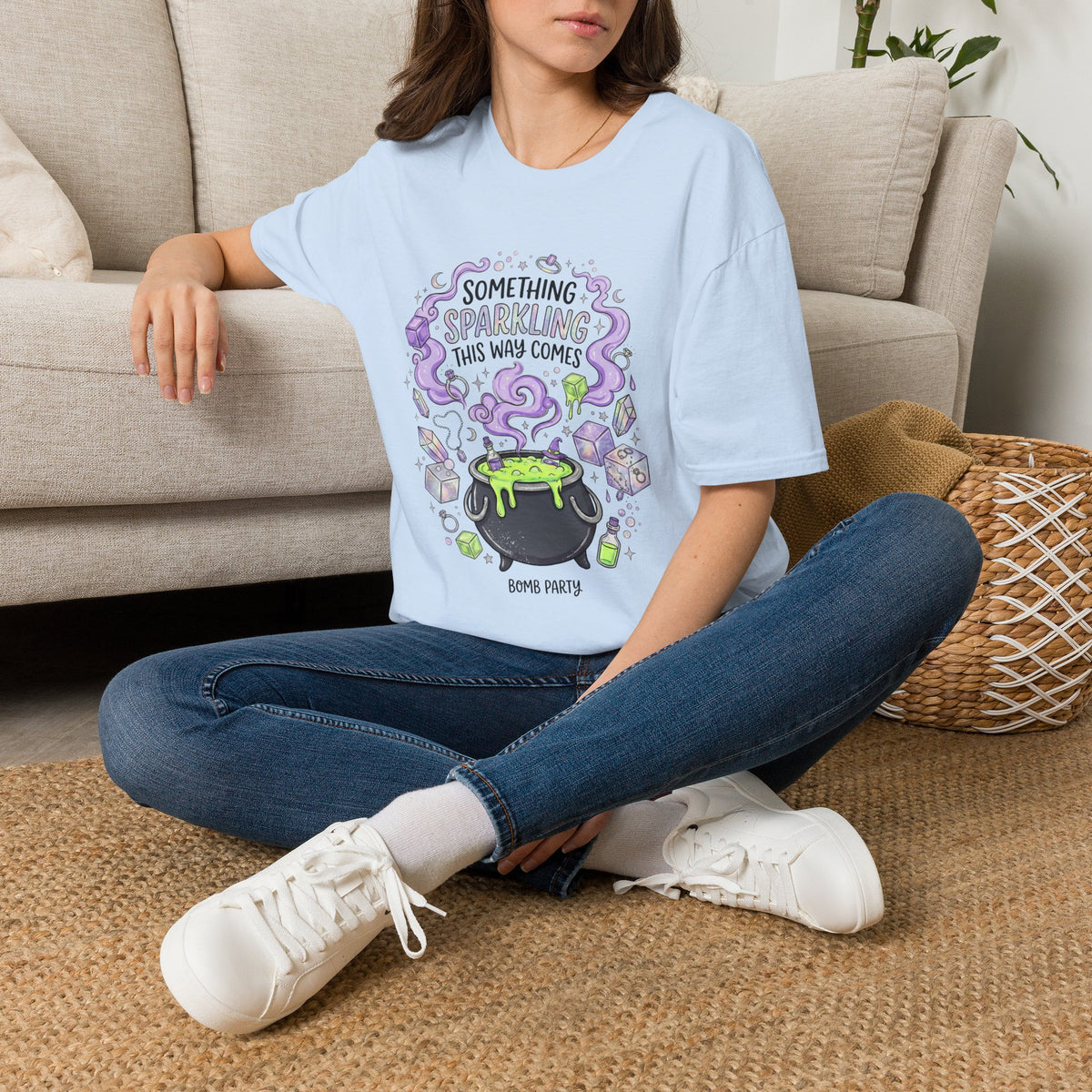 The Spooky Cauldron Tee - Gildan