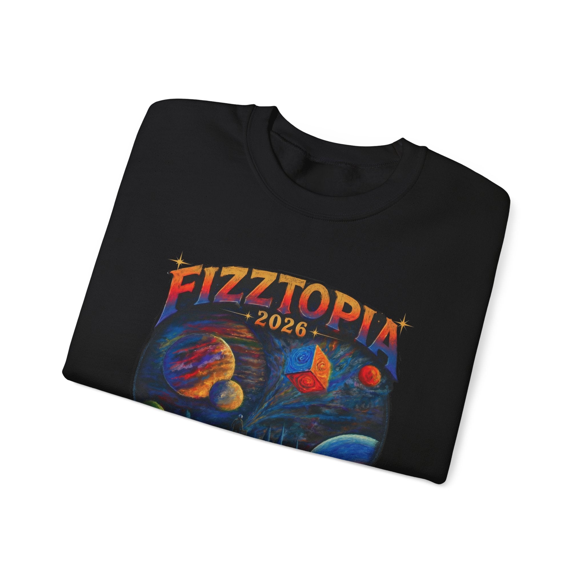 Daddy Ring Bomb's Fizztopia Galaxy Sweatshirt - Gildan