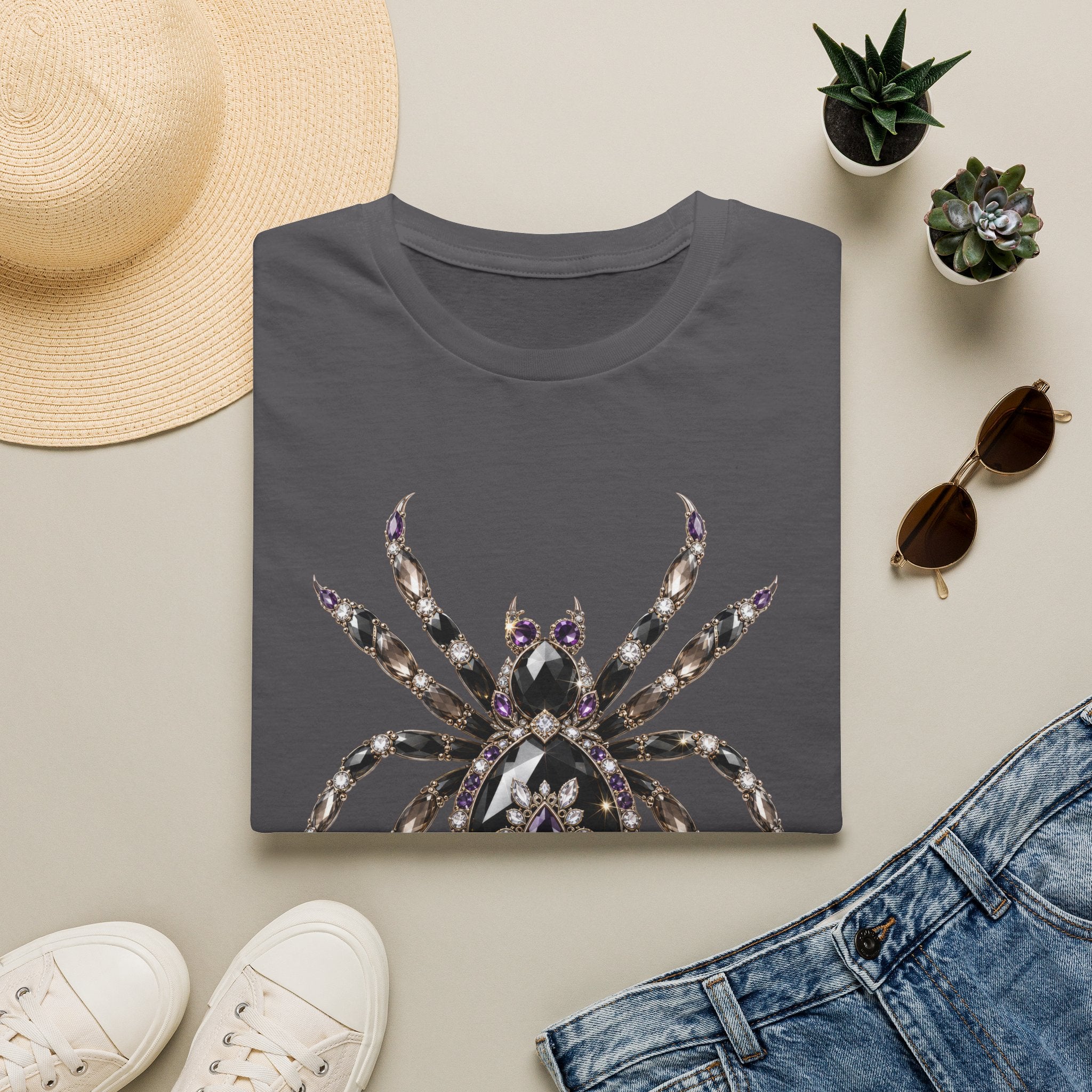The Jeweled Spider Tee - Gildan