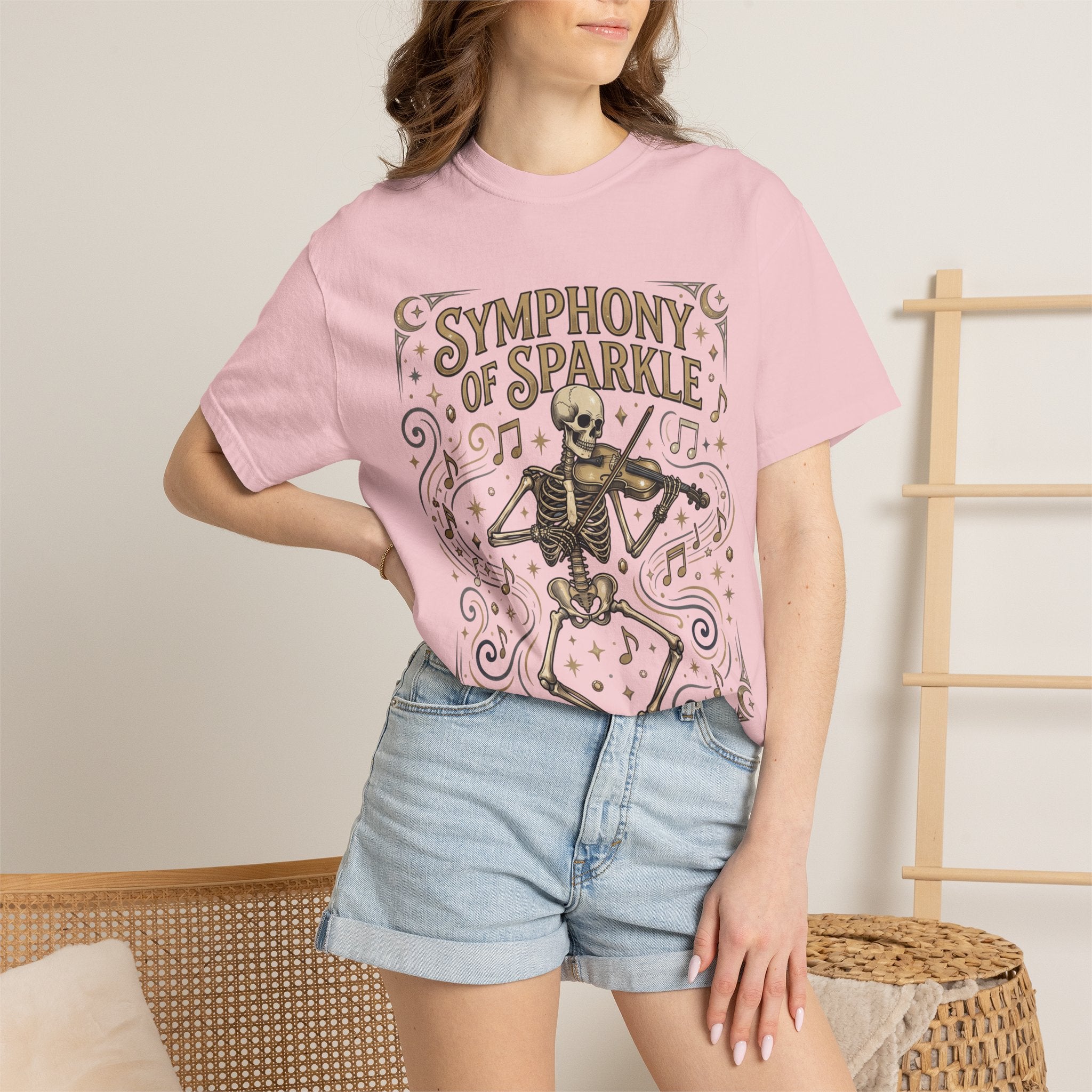 Symphony of Sparkle Tee (Rectangle) - Comfort Colors