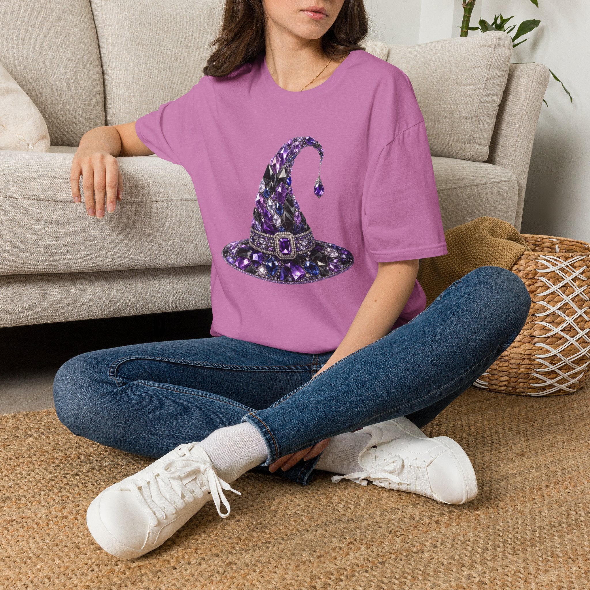 The Jeweled Witches Hat Tee - Gildan