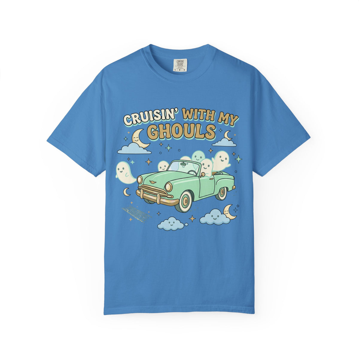 Cruisin' With My Ghouls Tee - Comfort Colors