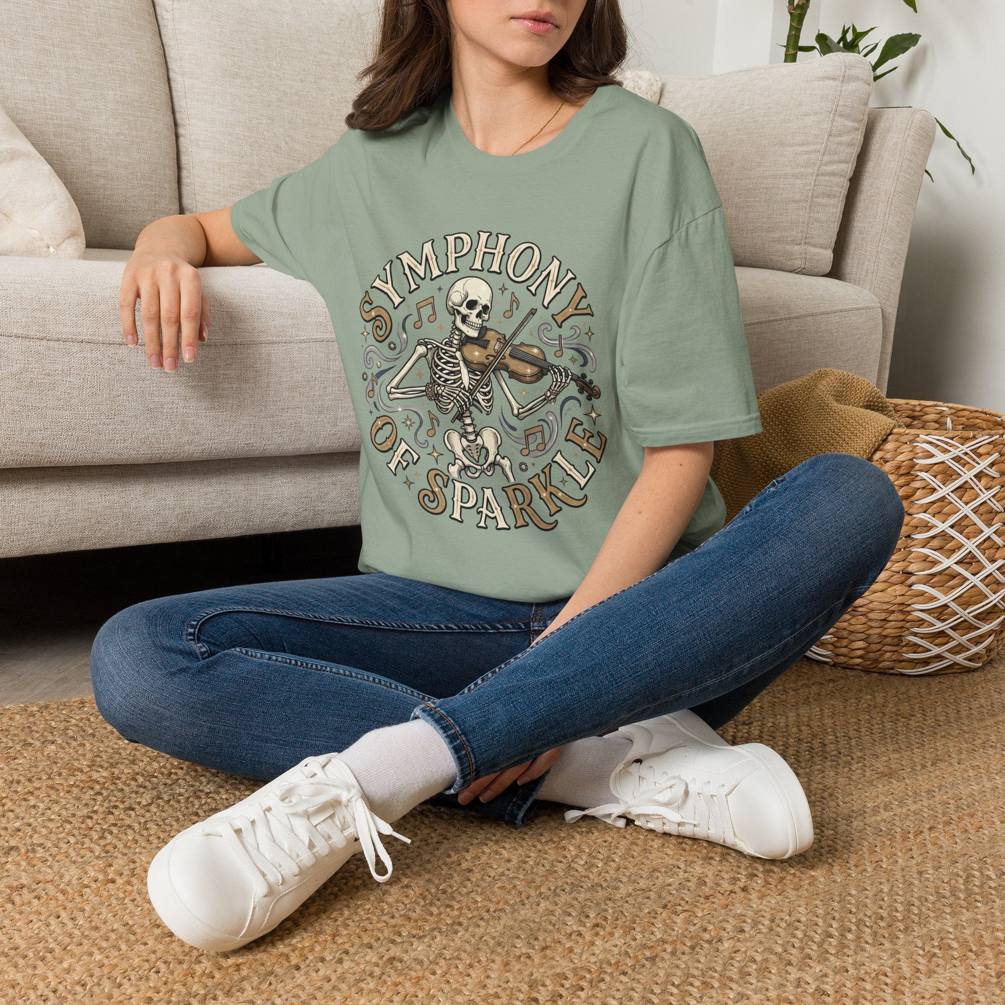 Symphony of Sparkle Tee (Round) - Gildan