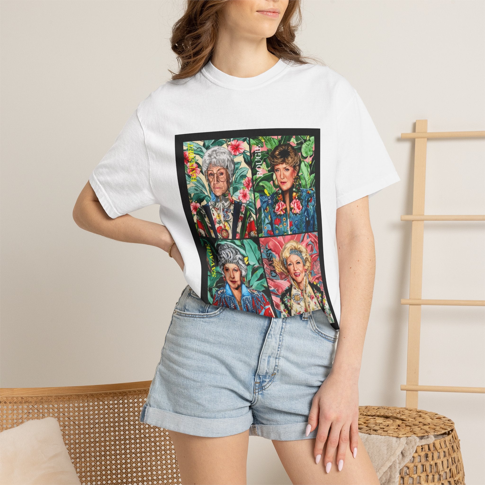 Golden Baddies Tee- Comfort Colors