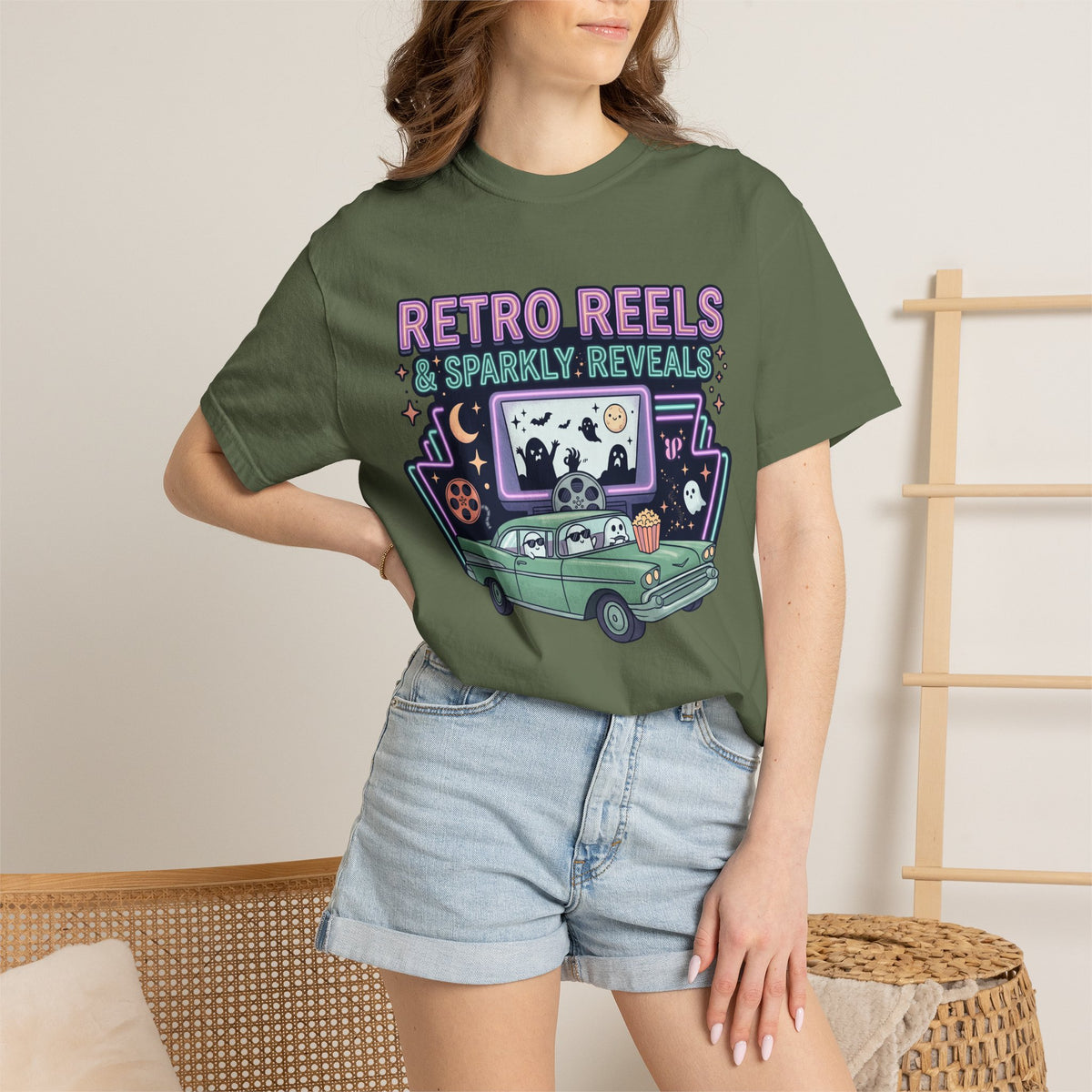 Retro Reels Tee - Comfort Colors