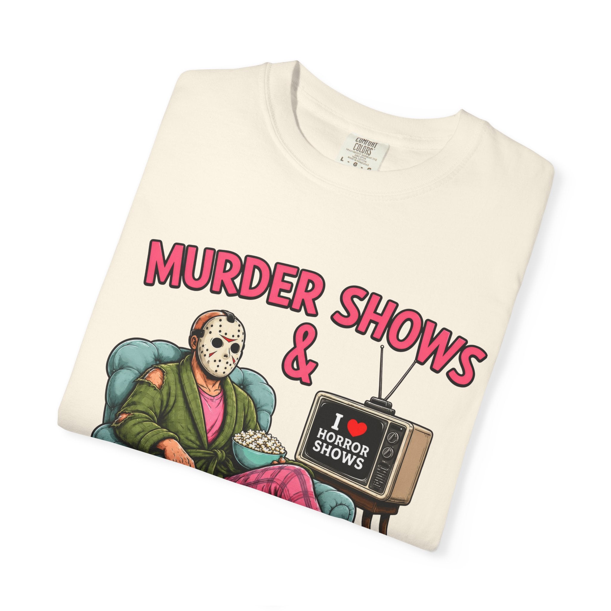 Murder Shows and Comfy Clothes T-shirt - Comfort colors
