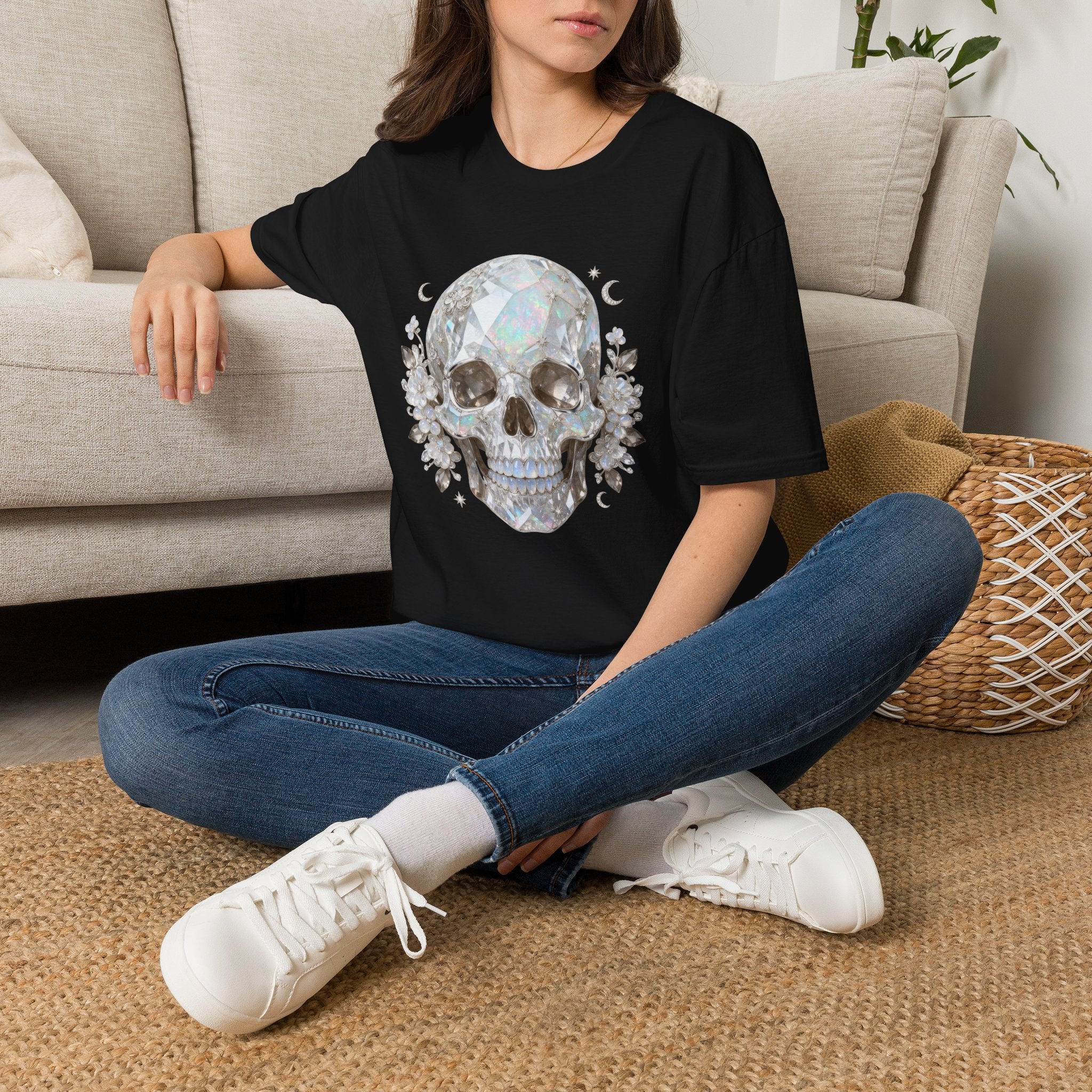 Moonstone Skull Tee - Gildan