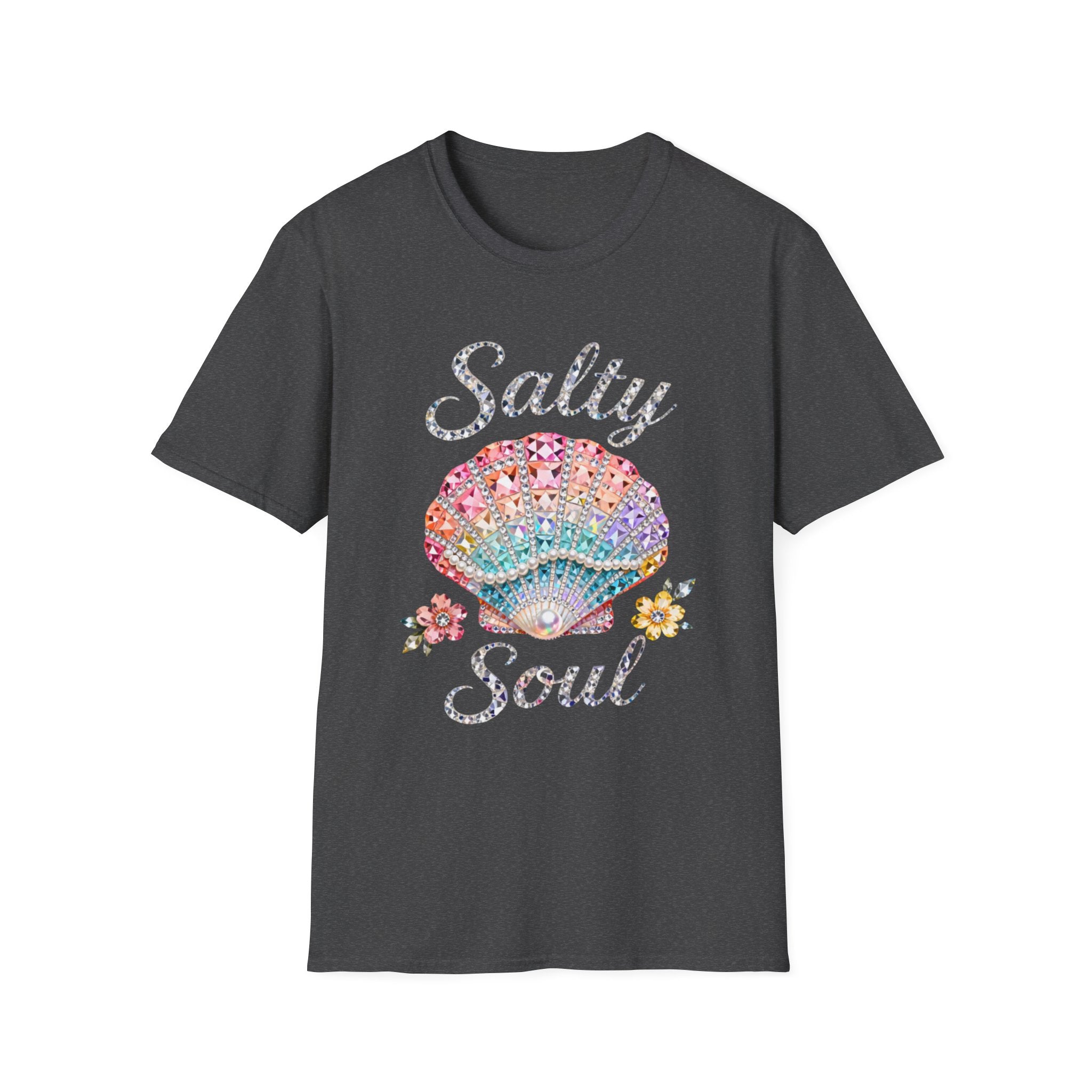 Salty Soul Jewel Tee - Gildan